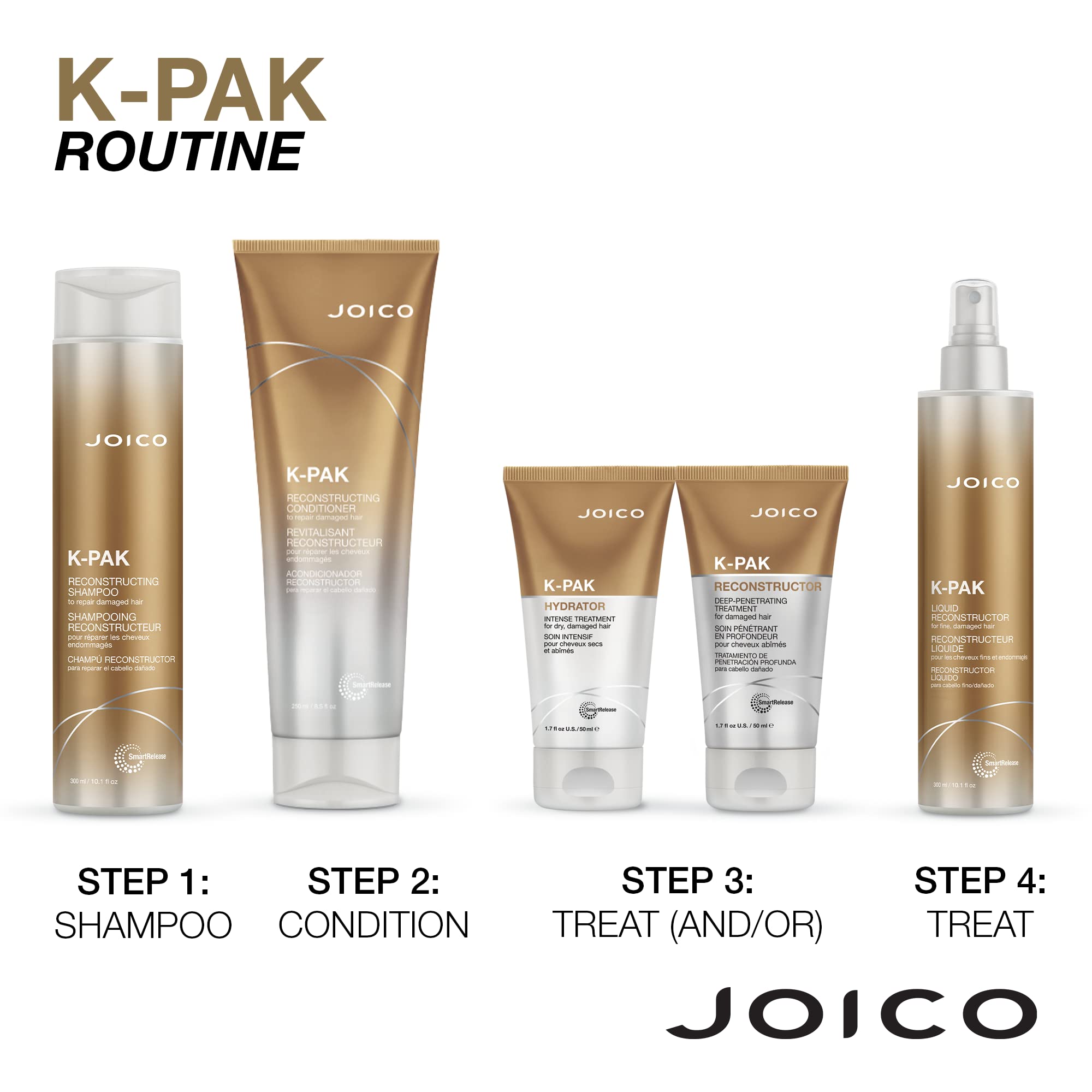 Foto 6 pulgar | Tratamiento Joico K-pak Reconstructor De Penetración Profunda, 50 Ml - Venta Internacional.