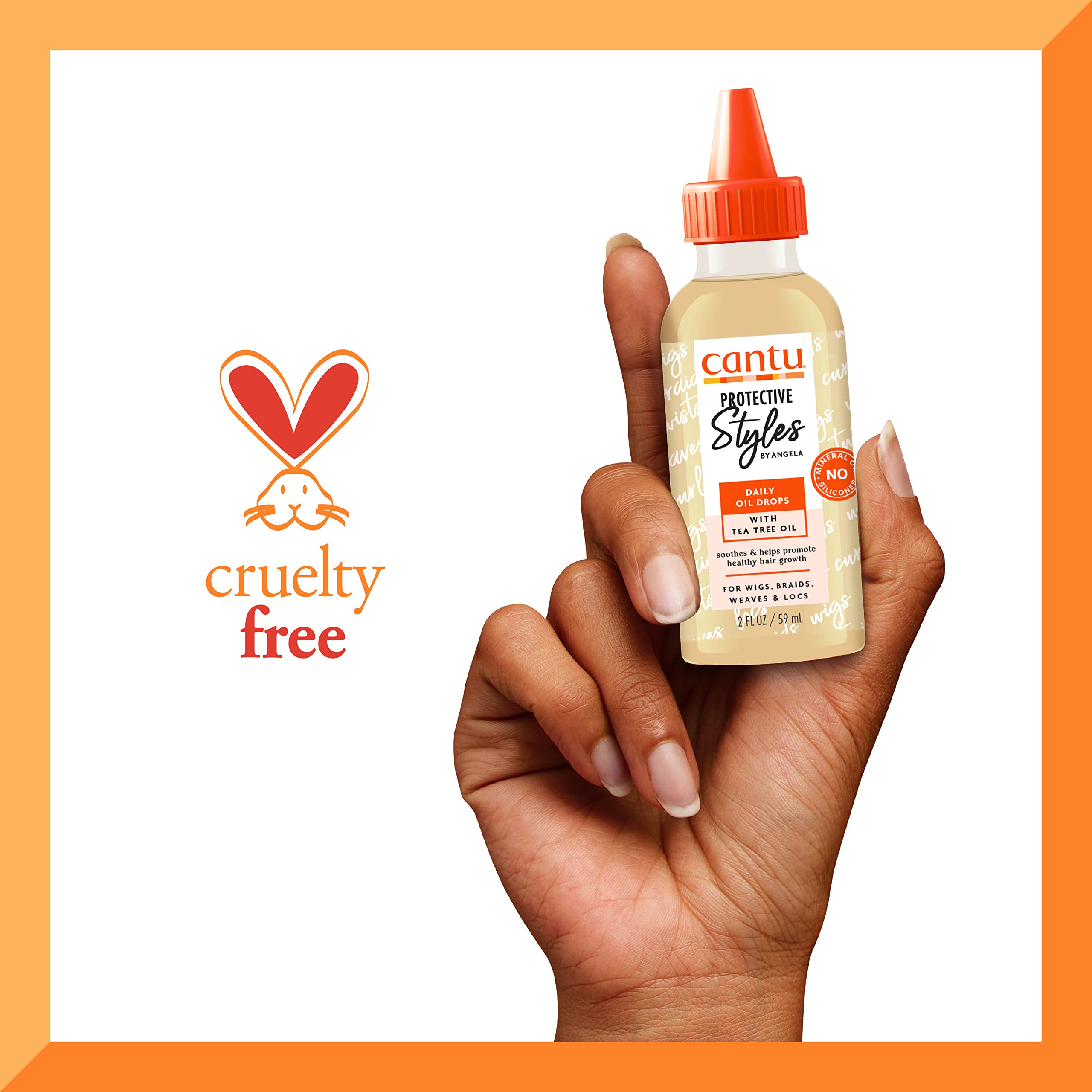 Foto 7 pulgar | Gotas De Aceite Diarias Cantu Protective Styles Angela, 60 Ml - Venta Internacional.