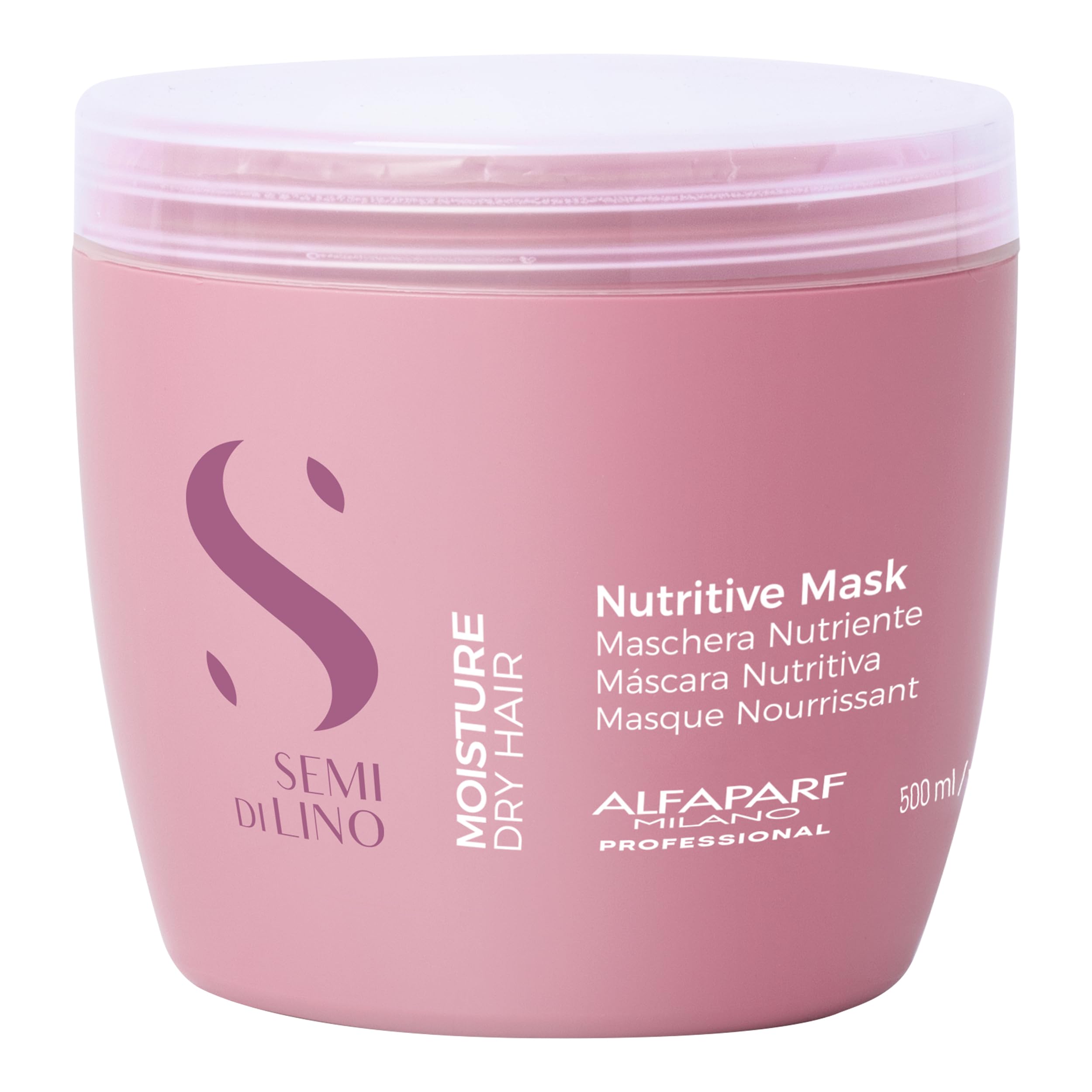 Foto 2 pulgar | Mascarilla Capilar Alfaparf Milano Semi Di Lino Moisture Nutritive 500 Ml - Venta Internacional.