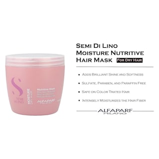 Foto 4 | Mascarilla Capilar Alfaparf Milano Semi Di Lino Moisture Nutritive 500 Ml - Venta Internacional.