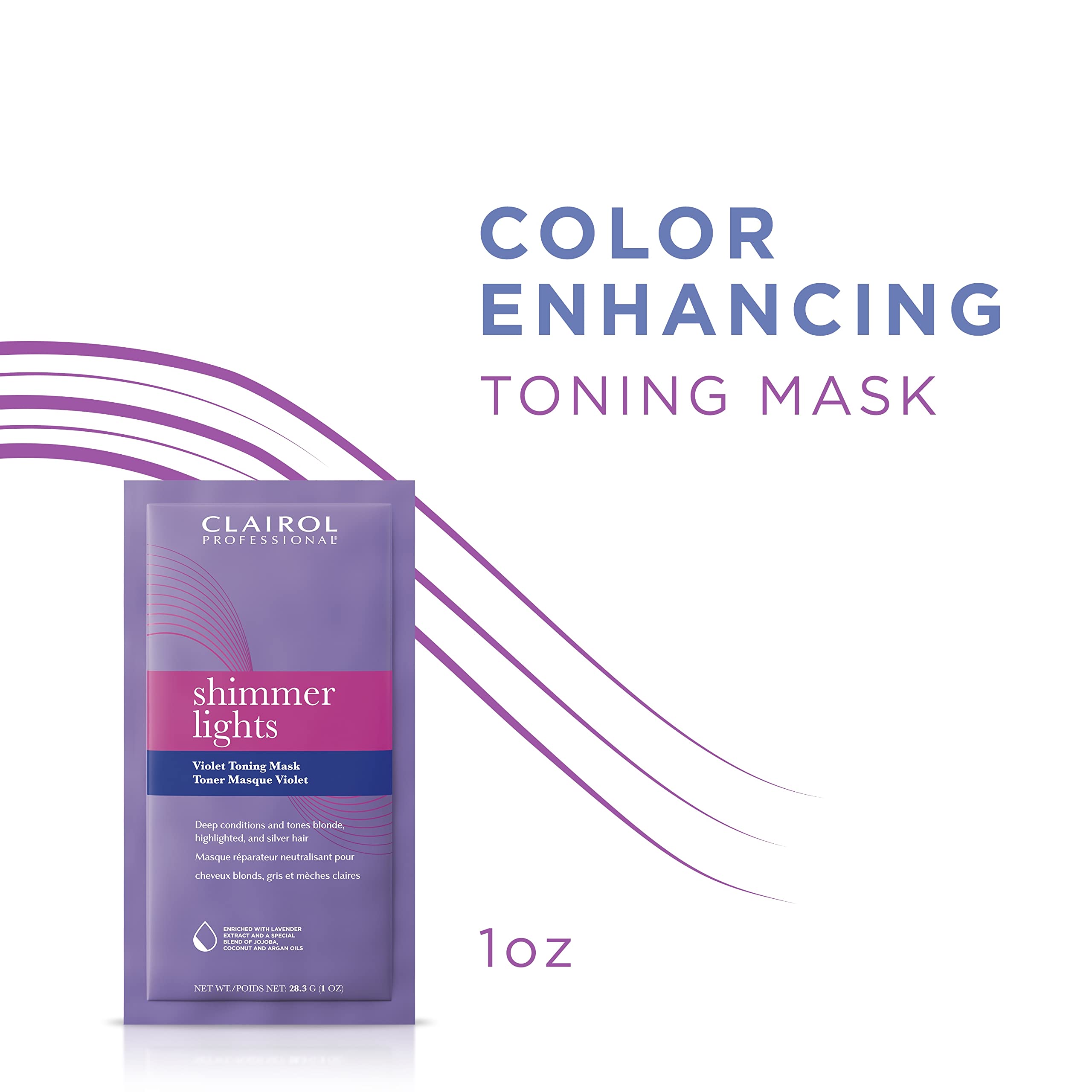 Foto 3 pulgar | Mascarilla Tonificante Clairol Professional Shimmer Lights 30 Ml - Venta Internacional.