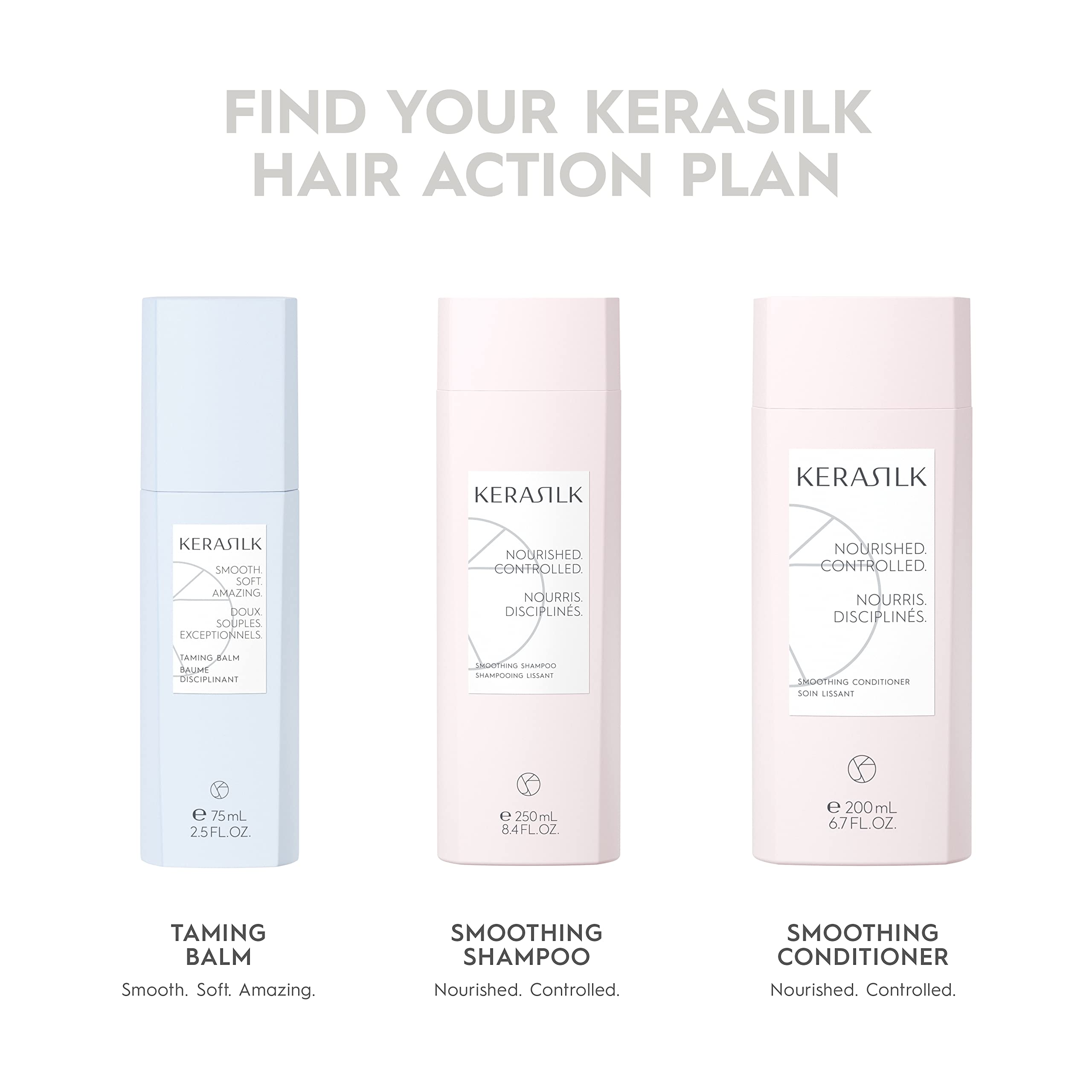 Foto 6 | Mascarilla Suavizante Kerasilk Tames Frizz 200 Ml Para Todo El Cabello - Venta Internacional.