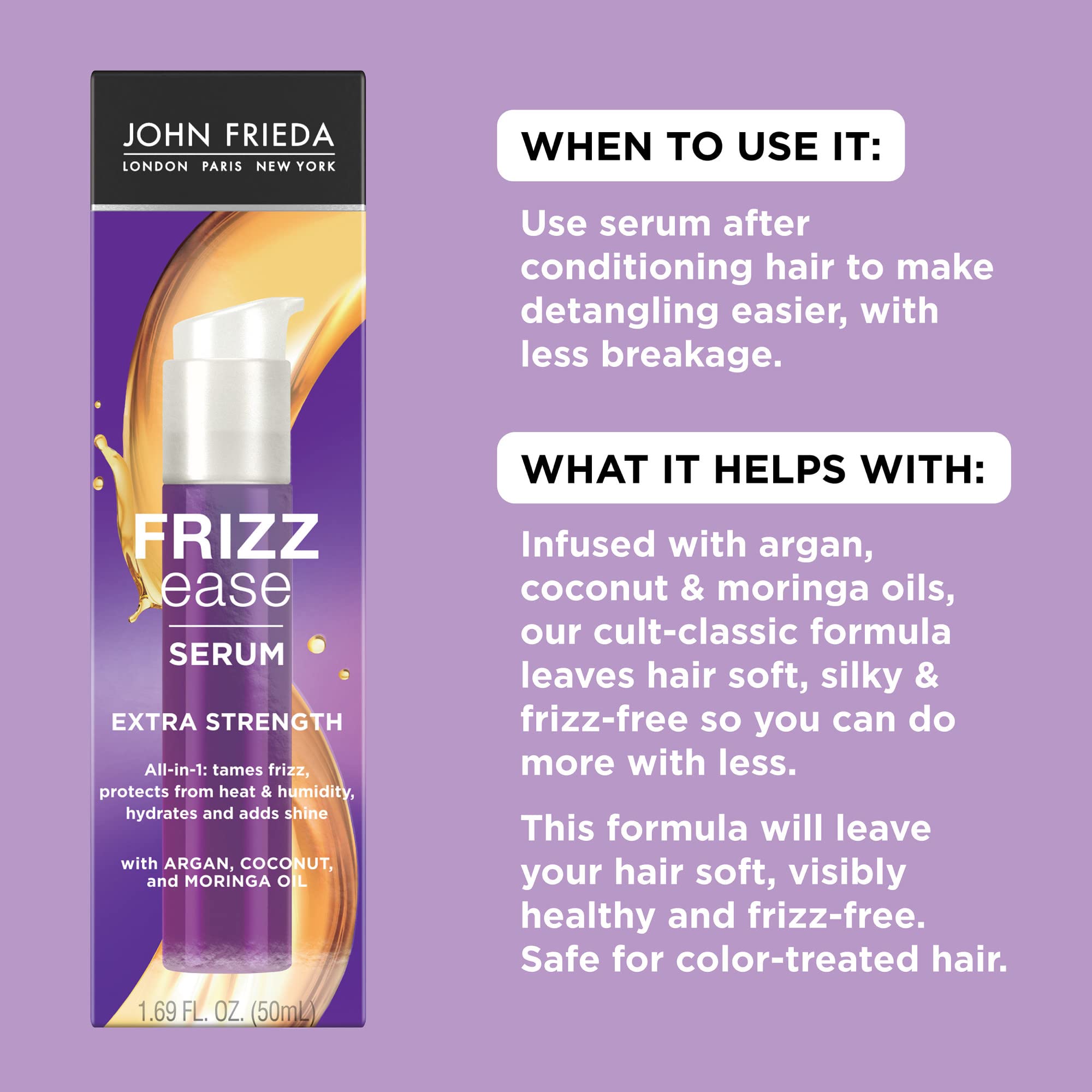 Foto 8 pulgar | Sérum Capilar John Frieda Frizz Ease Extra Strength 50 Ml X2 - Venta Internacional.