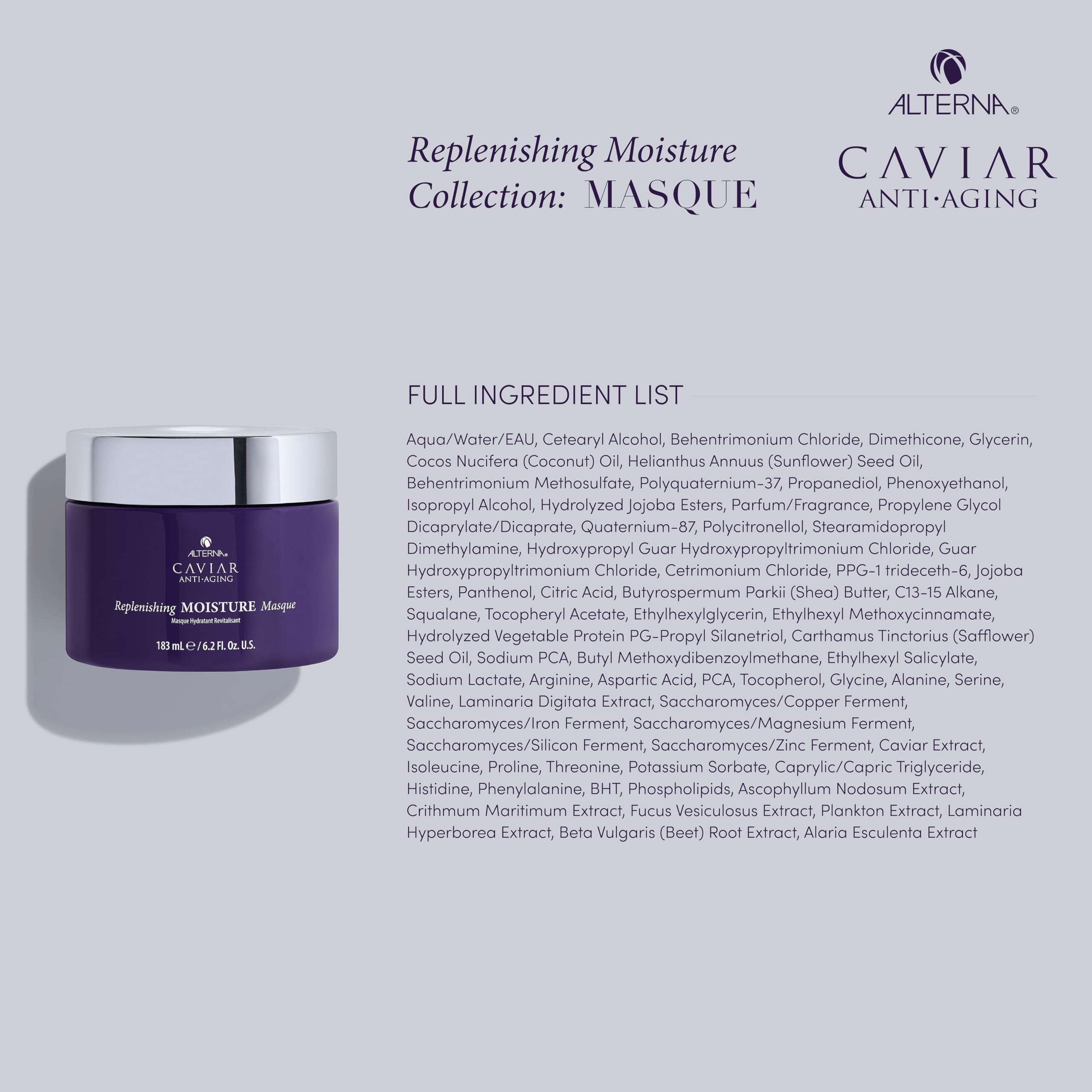 Foto 6 pulgar | Mascarilla Capilar Alterna Caviar Regeneradora Antienvejecimiento 180 Ml - Venta Internacional.