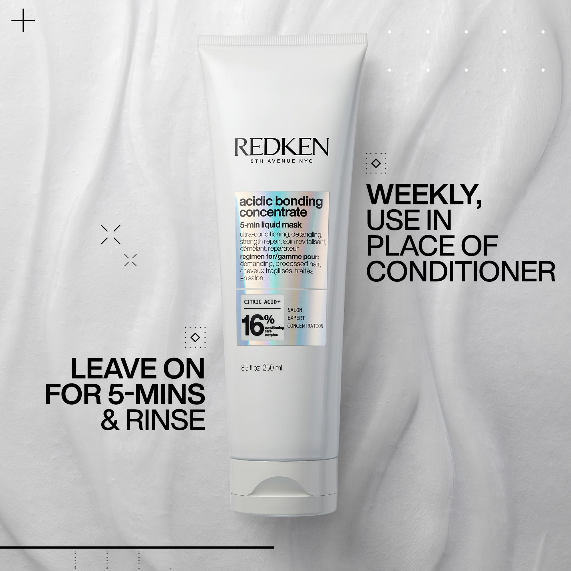 Foto 5 pulgar | Mascarilla Capilar Redken Bonding Para Cabello Seco Y Dañado 150 Ml - Venta Internacional.