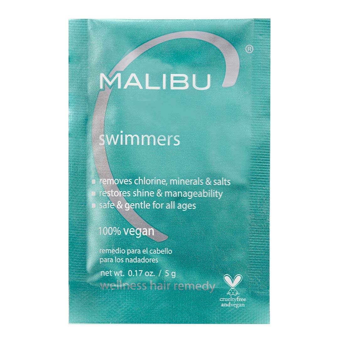 Remedio De Bienestar Para Nadadores Malibu C Para El Cuidado Del Cabello (1 Paquete) - Venta Internacional.