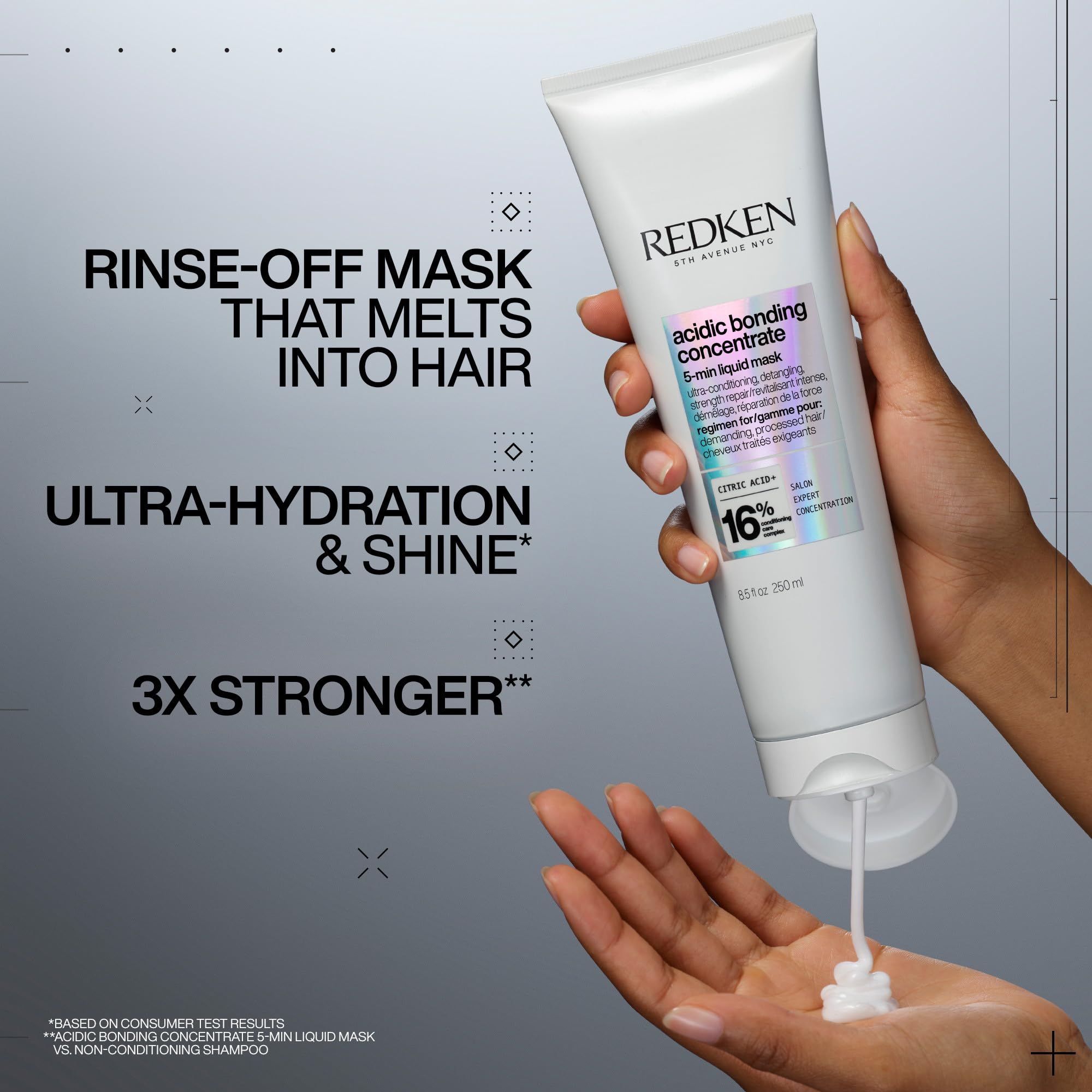 Foto 3 pulgar | Mascarilla Capilar Redken Bonding Acidic Concentrate 150 Ml Para Cabello Seco - Venta Internacional.