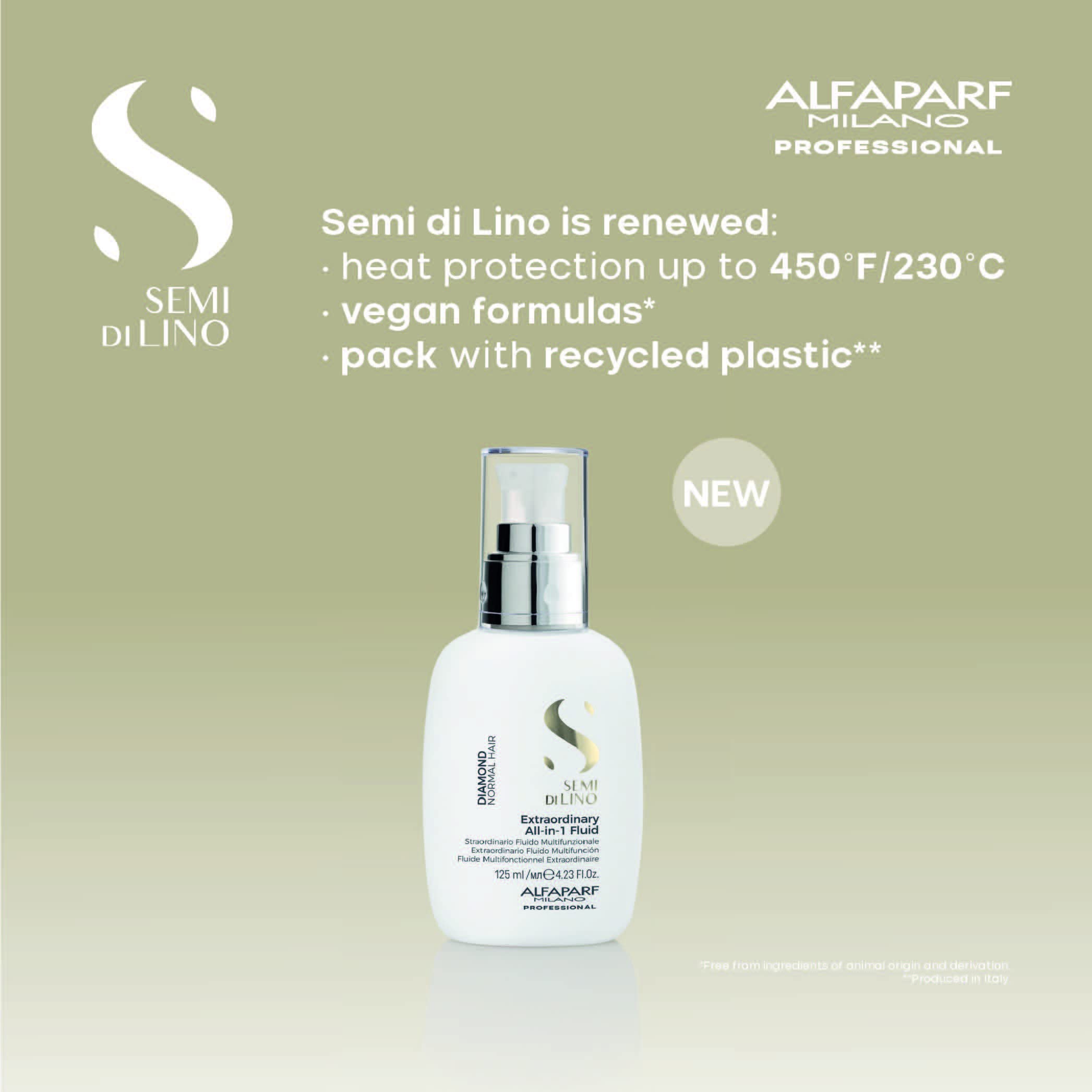 Foto 7 pulgar | Líquido Hidratante Alfaparf Milano Semi Di Lino Diamond 125 Ml - Venta Internacional.