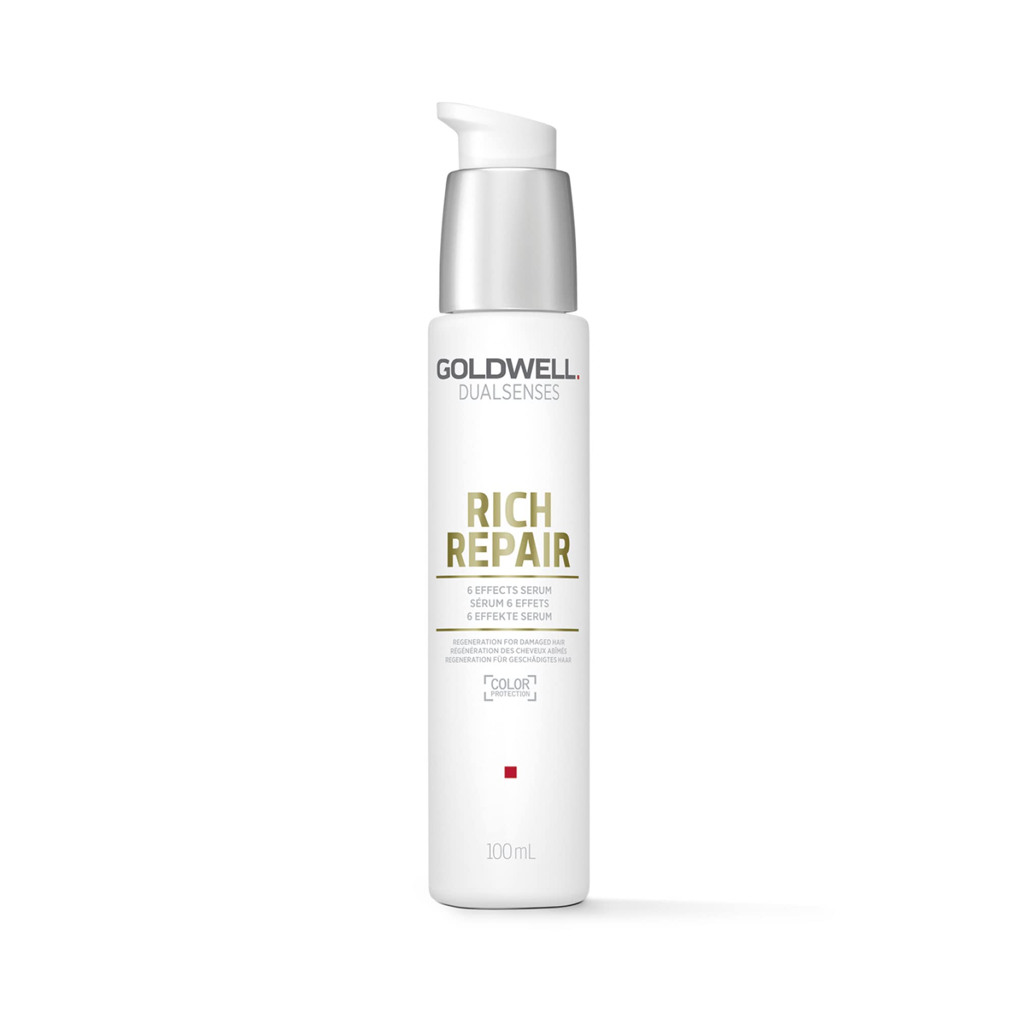 Sérum Goldwell Dualsenses Rich Repair Restaurador, 6 Efectos, 100 Ml - Venta Internacional.