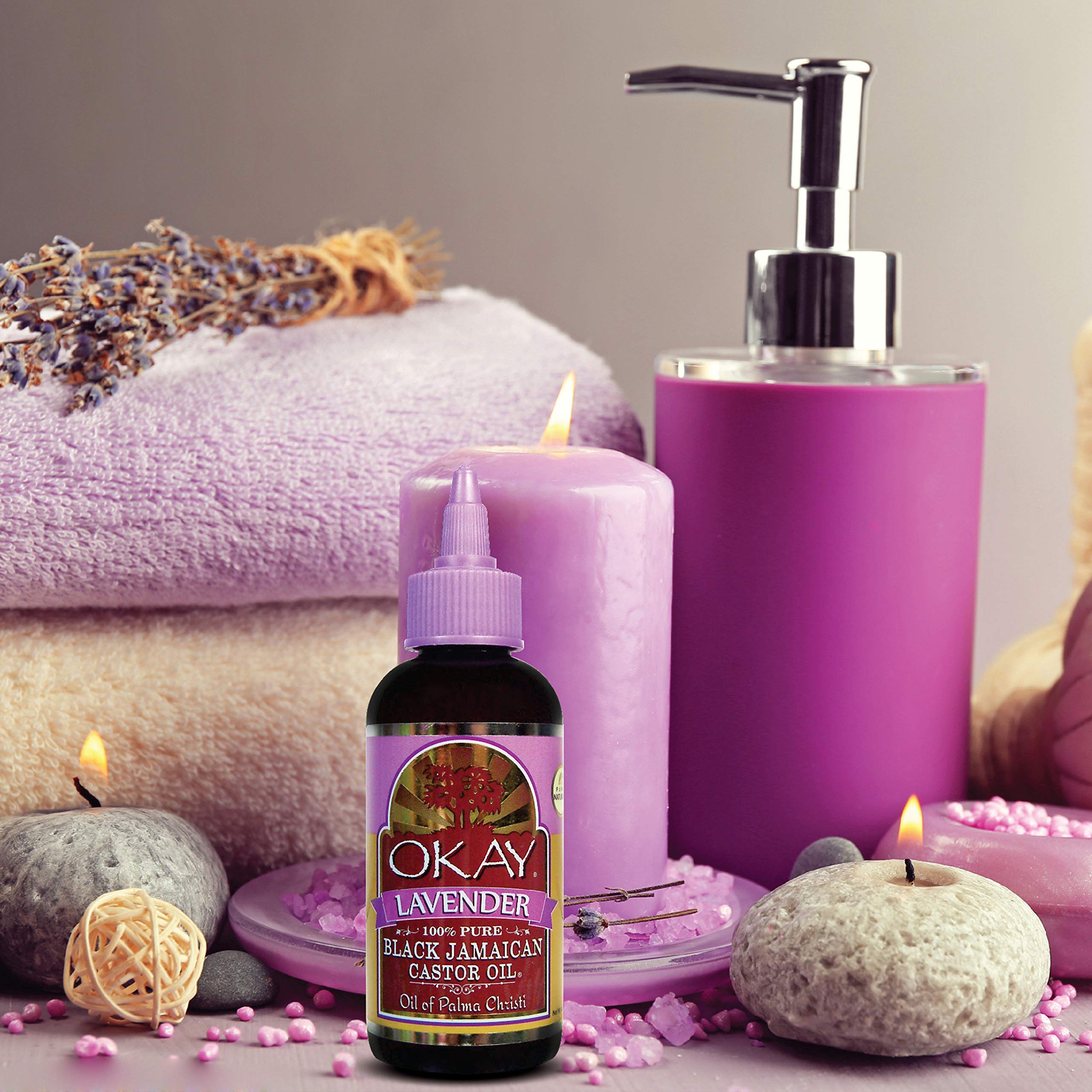 Foto 3 pulgar | Castor Jamaicano Negro Oil Okay Con Lavanda, 188 Ml - Venta Internacional.