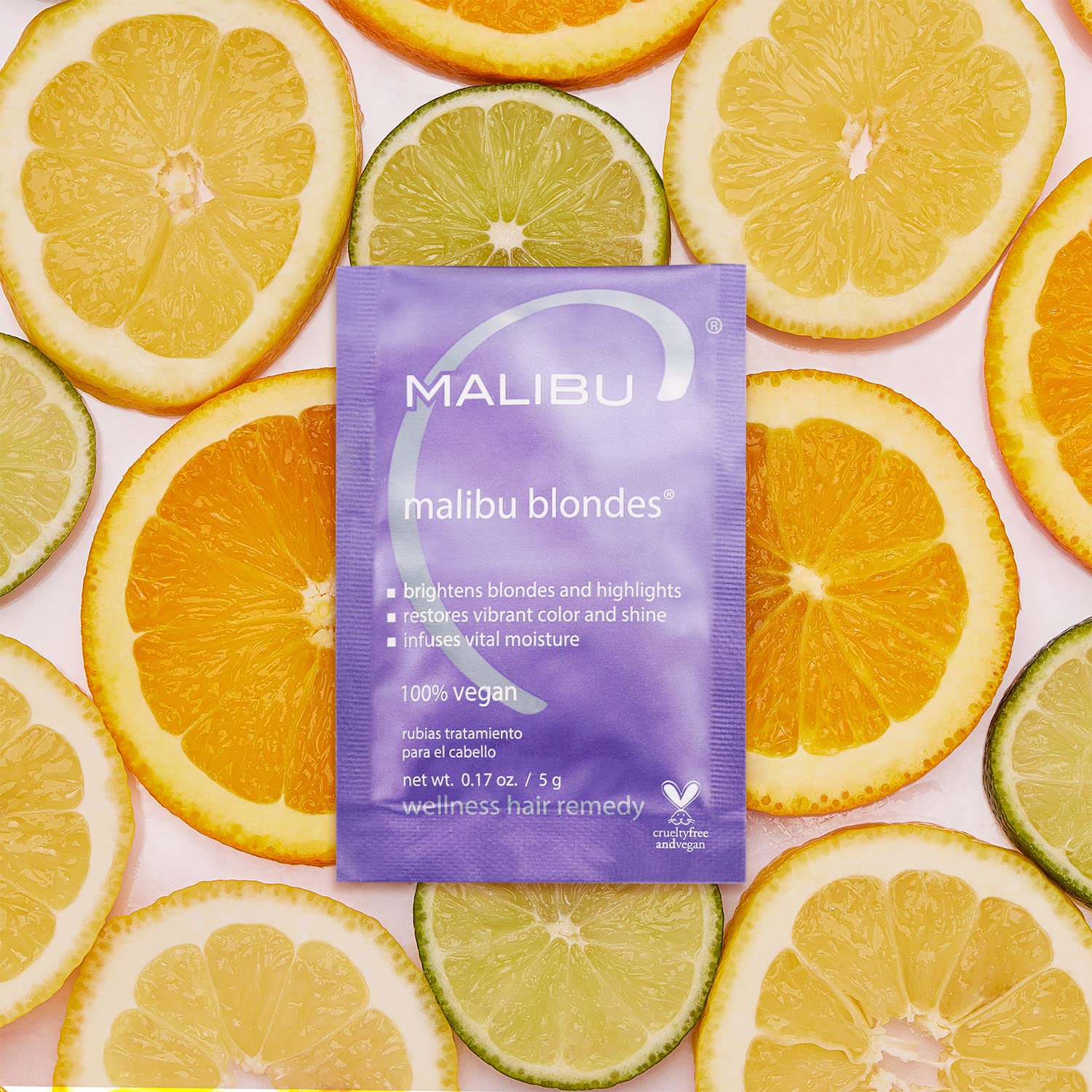 Foto 2 | Remedio De Bienestar Para Rubias Malibu C Para El Cuidado Del Cabello, Vitamina C - Venta Internacional.