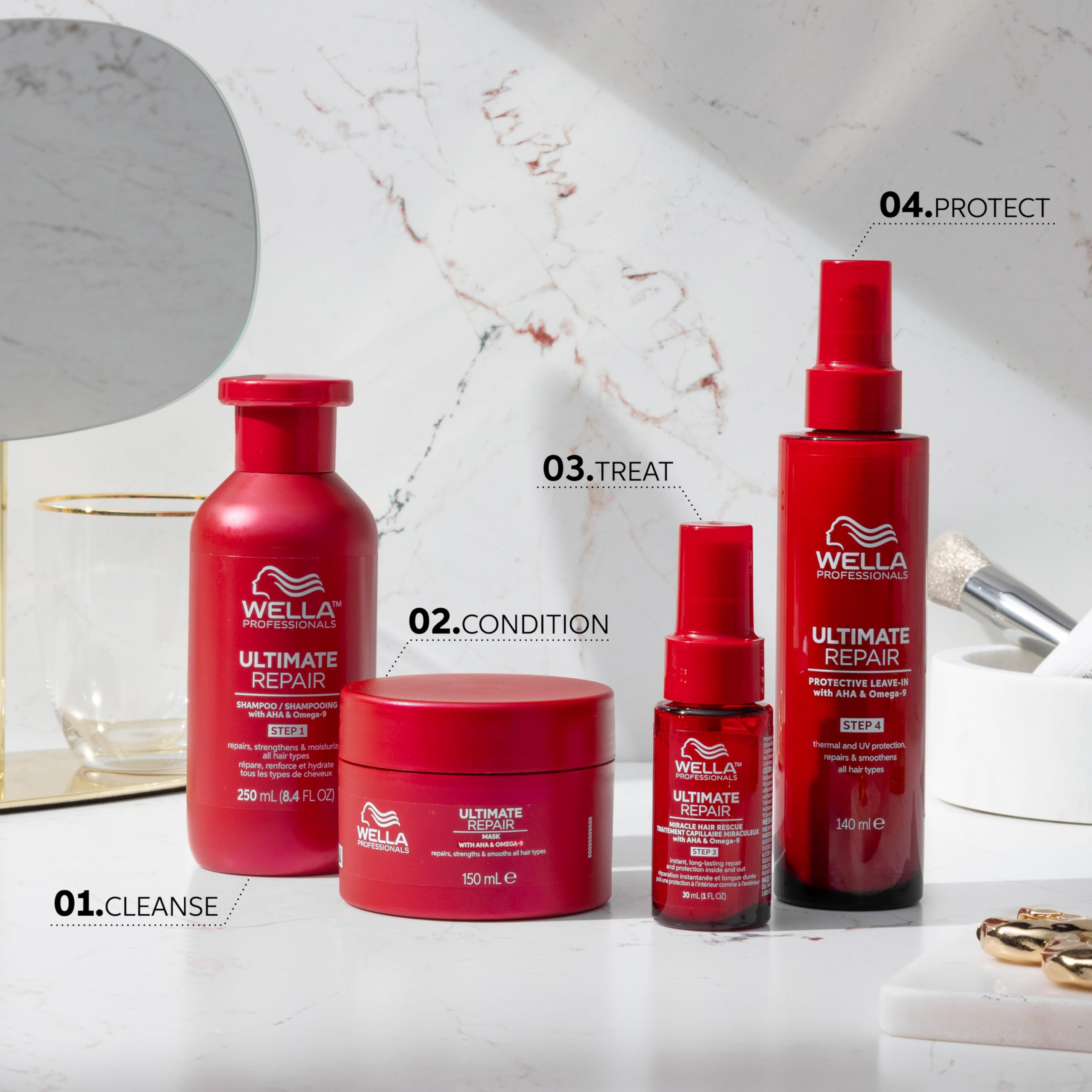 Foto 7 | Mascarilla Para El Cabello Wella Professionals Ultimate Repair Deep - Venta Internacional.