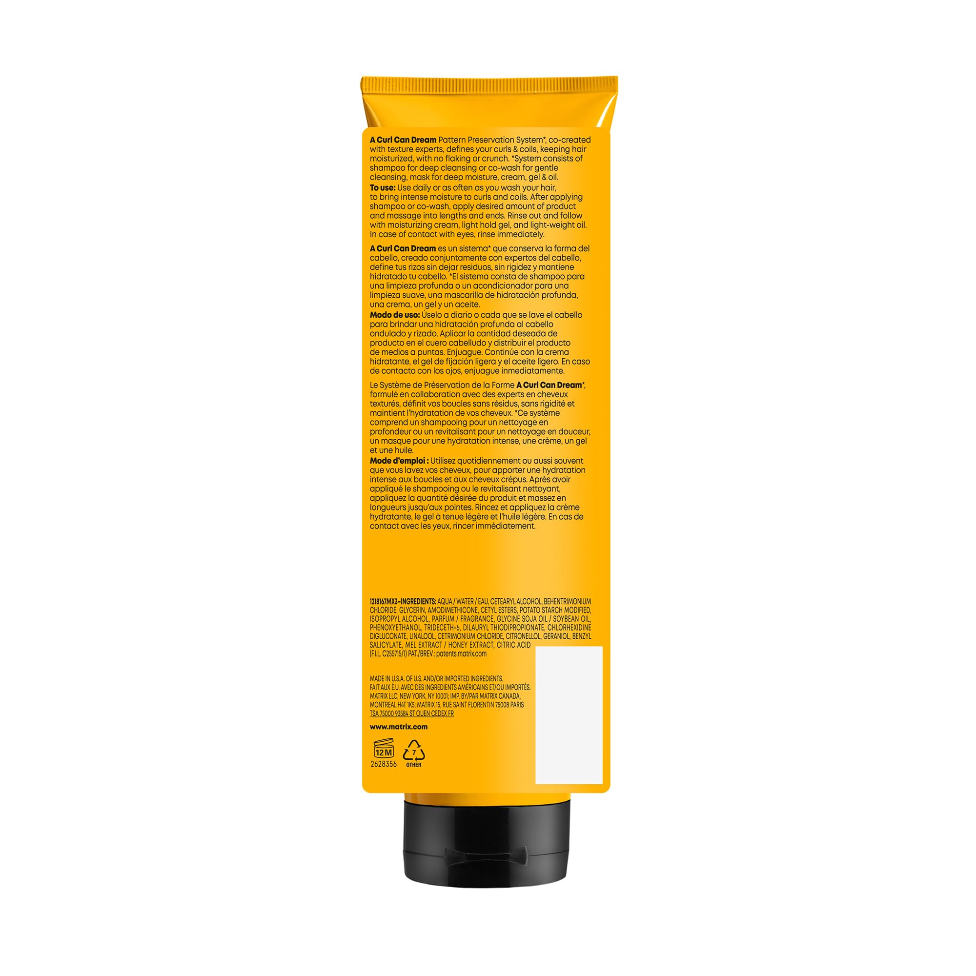 Foto 8 pulgar | Mascarilla Capilar Matrix A Curl Can Dream Rich 275 Ml Para Cabello Rizado - Venta Internacional.