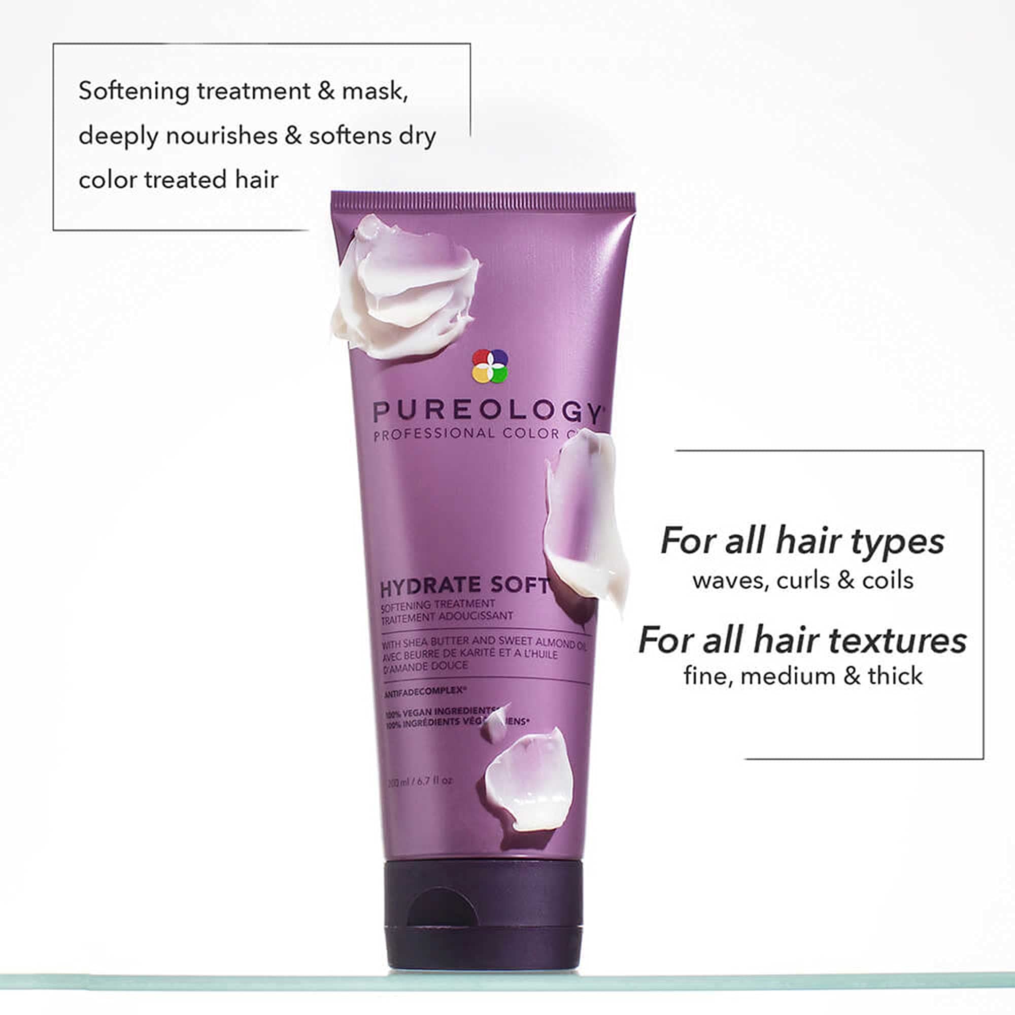 Foto 3 pulgar | Tratamiento Pureology Hydrate Suave Suavizante Para Cabello Seco, 200 Ml - Venta Internacional.