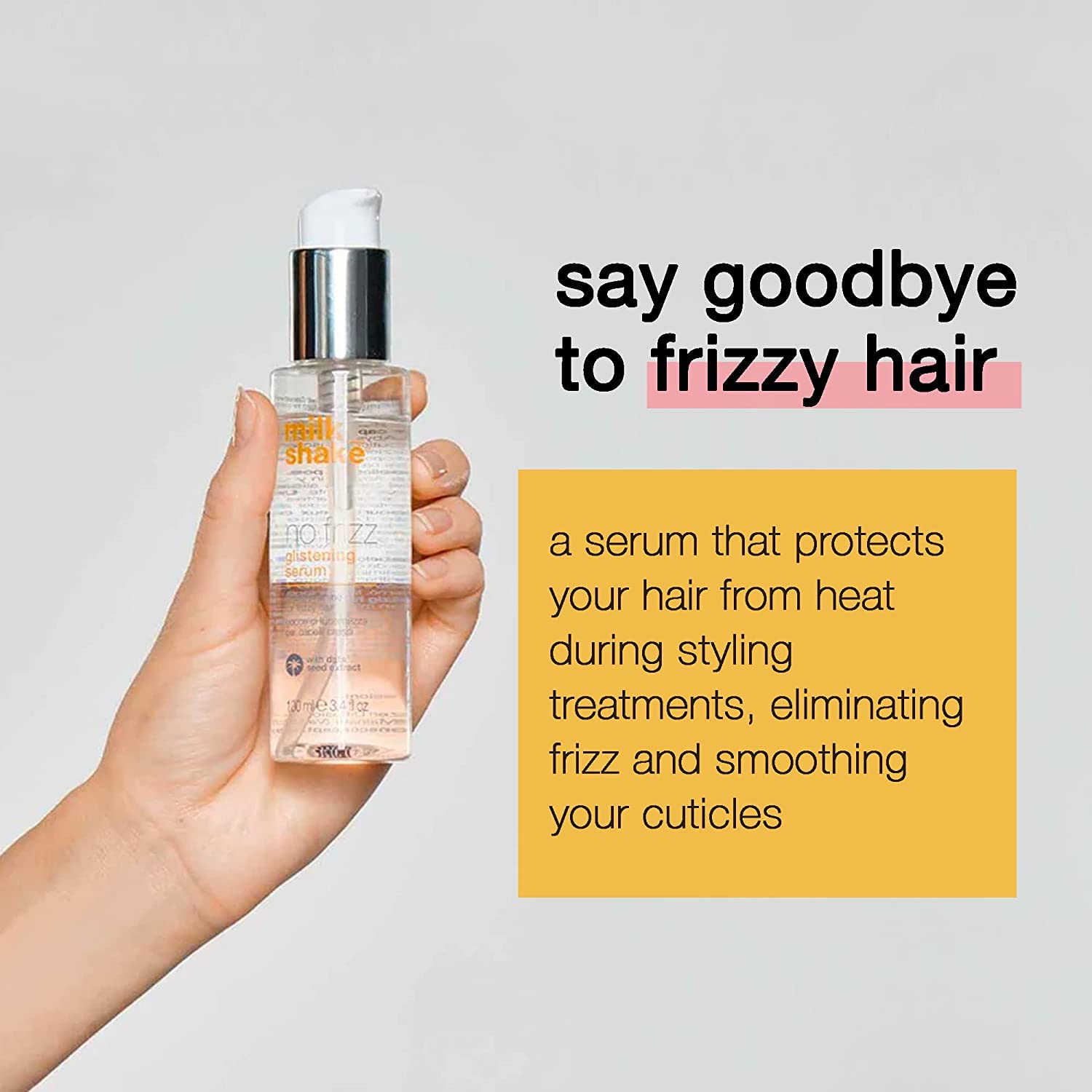 Foto 3 pulgar | Sérum Capilar Milk_shake Glistening Serum Frizzy Hair 100 Ml - Venta Internacional.