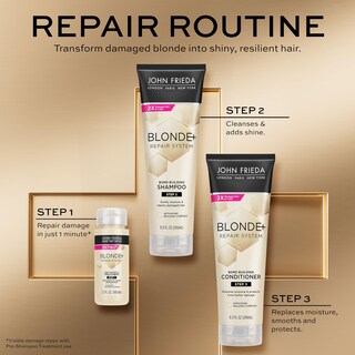 Foto 5 | Tratamiento Previo Al Champú John Frieda Blonde+ Hair Repair 100 Ml - Venta Internacional.