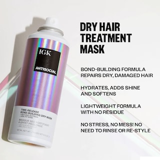 Foto 2 | Mascarilla Capilar Igk Antisocial Overnight Bond-building Travel Size - Venta Internacional.