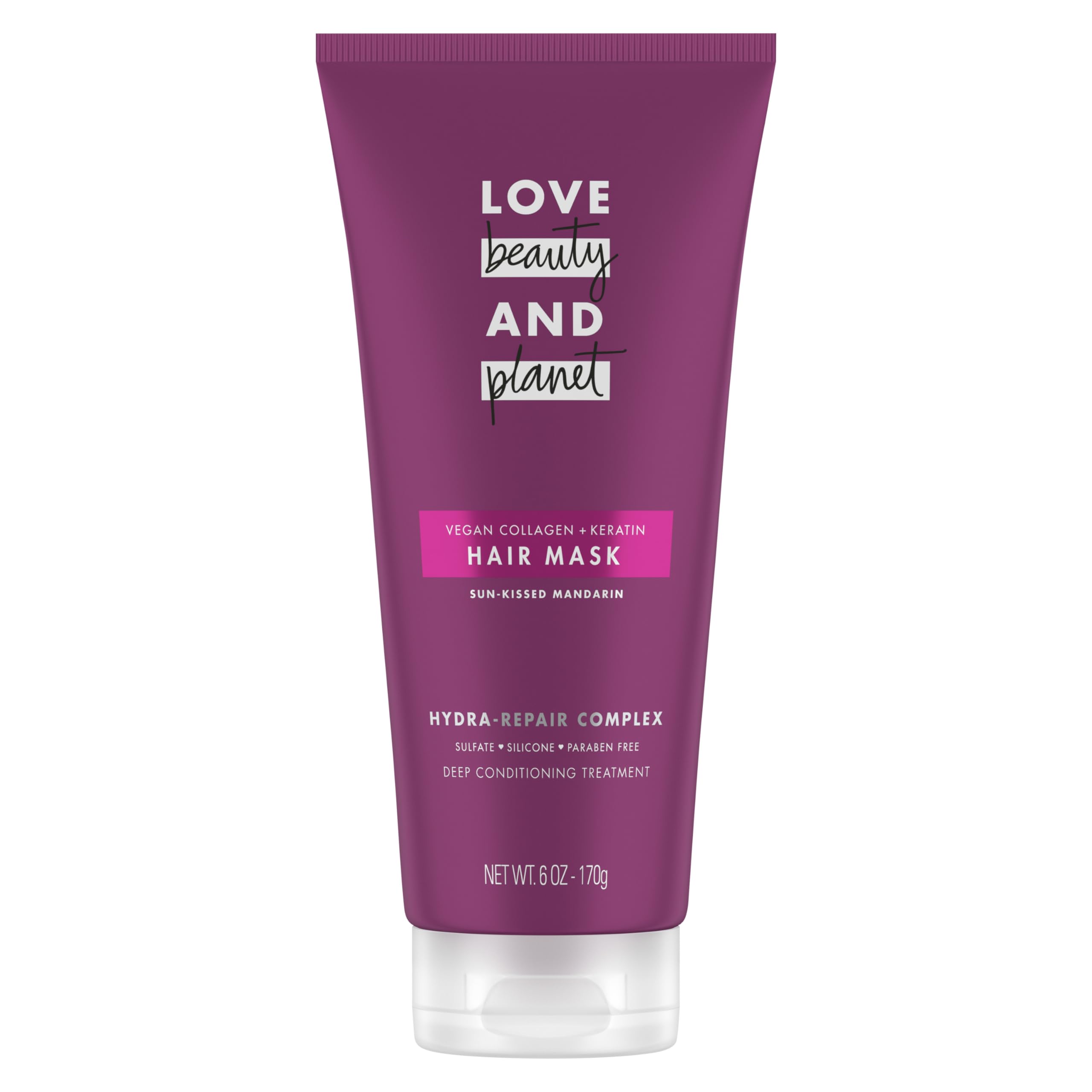 Foto 2 pulgar | Mascarilla Capilar Love Beauty And Planet Deep Conditioning 180 Ml - Venta Internacional.