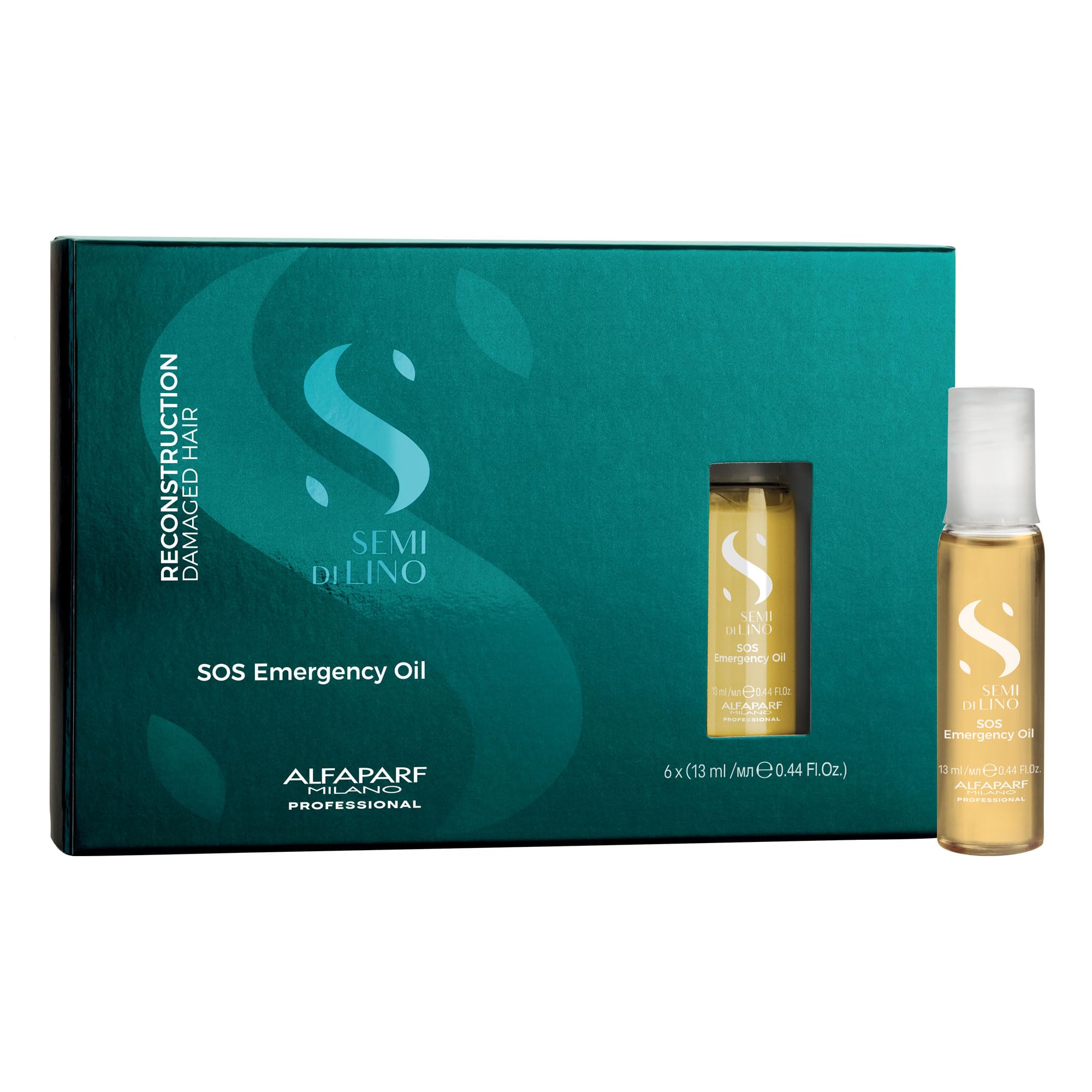 Foto 2 pulgar | Tratamiento Para La Rotura Del Cabello Alfaparf Milano Sos Emergency Oil - Venta Internacional.