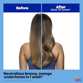 Foto 2 | Mascarilla Capilar Matrix Brass Off Color Depositing 500 Ml - Venta Internacional.