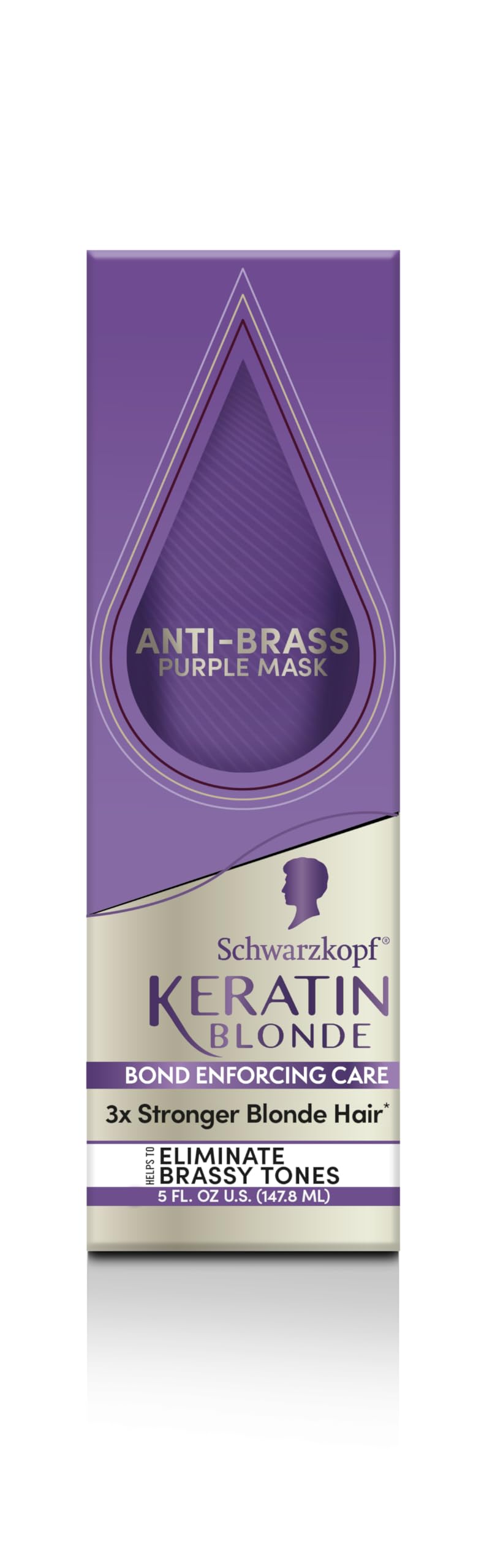 Foto 2 pulgar | Tratamiento De Tinte Para El Cabello Schwarzkopf Keratin Blonde Anti Brass - Venta Internacional.