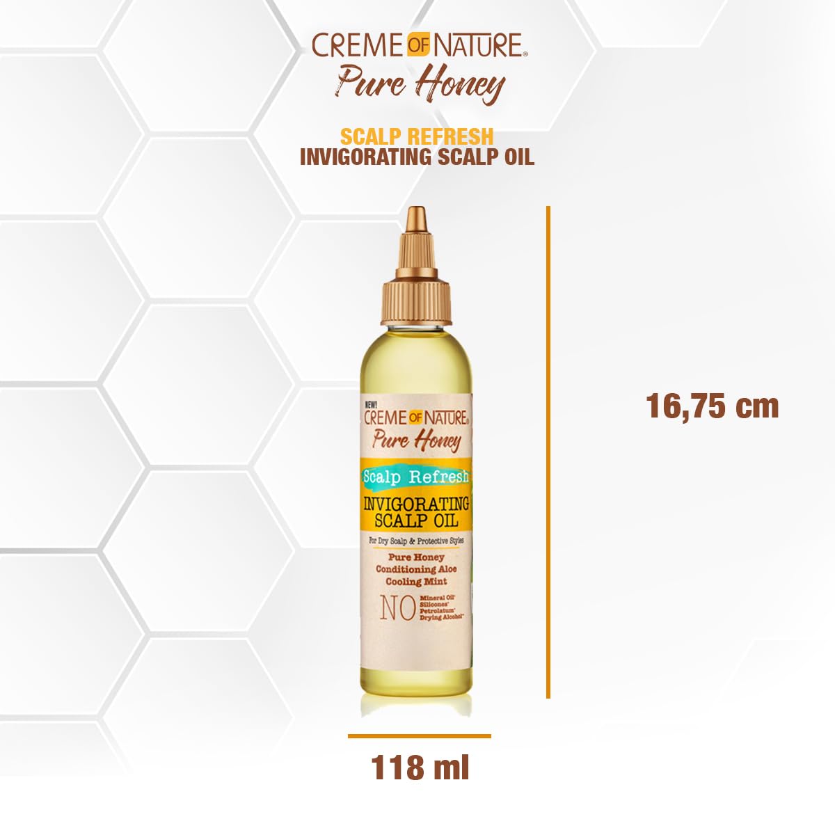 Foto 6 pulgar | Aceite Para Cuero Cabelludo, Crema Natural, Miel Pura, Sin Silicona, 100 Ml - Venta Internacional.