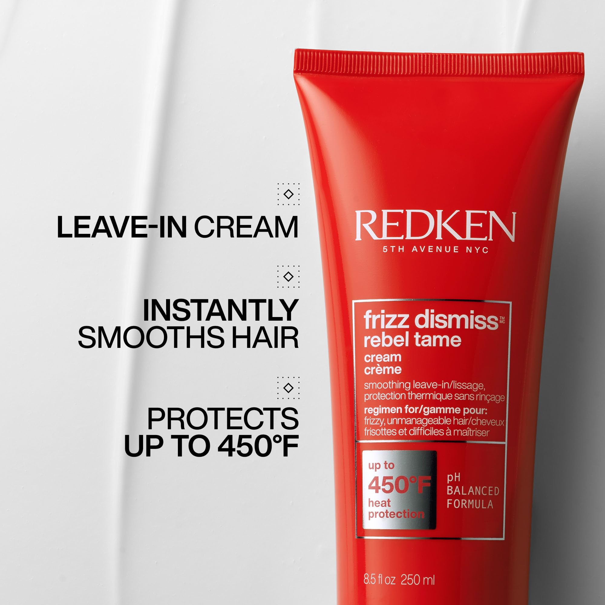 Foto 3 pulgar | Crema Sin Enjuague Redken Frizz Dismiss Rebel Tame 237ml - Venta Internacional.