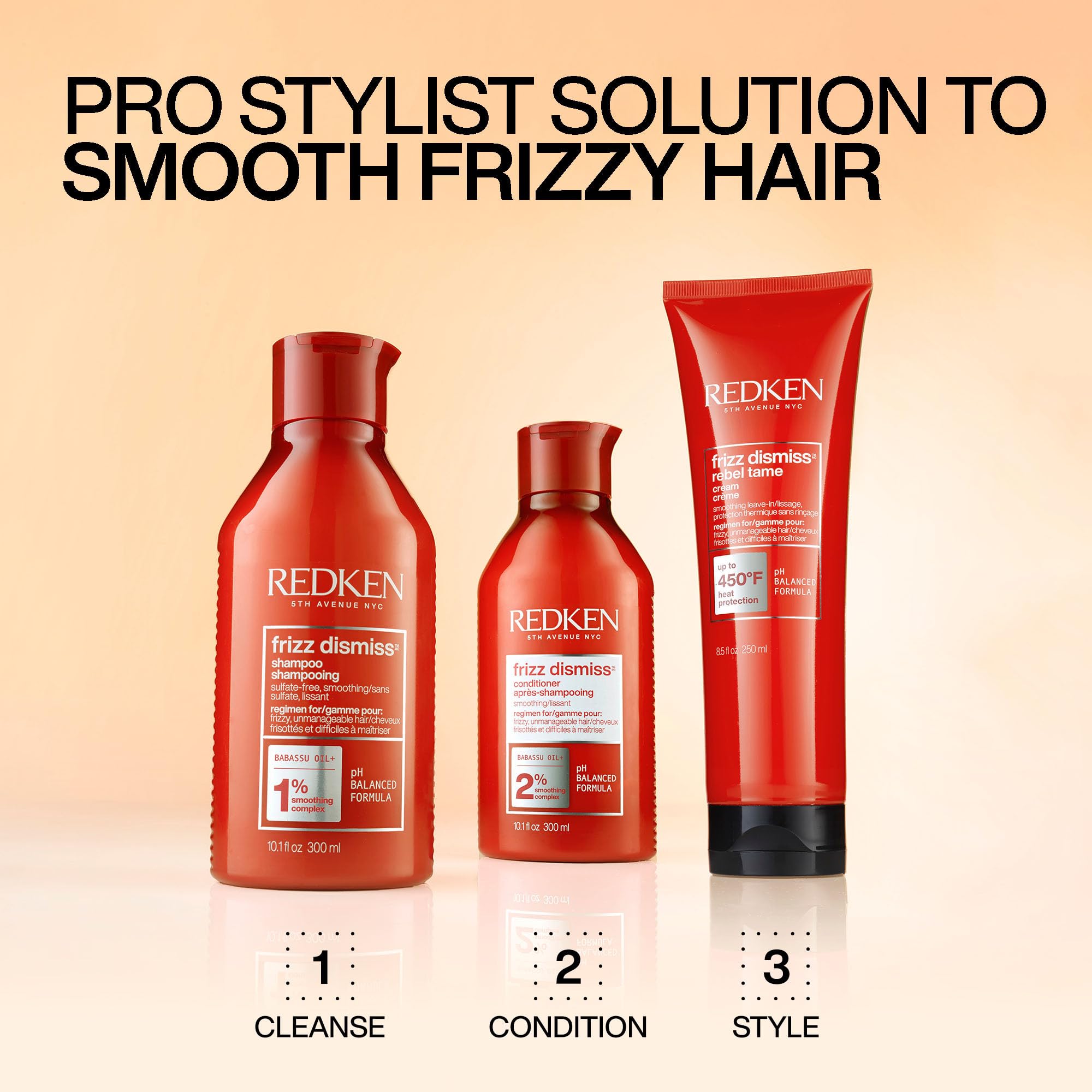 Foto 8 pulgar | Crema Sin Enjuague Redken Frizz Dismiss Rebel Tame 237ml - Venta Internacional.