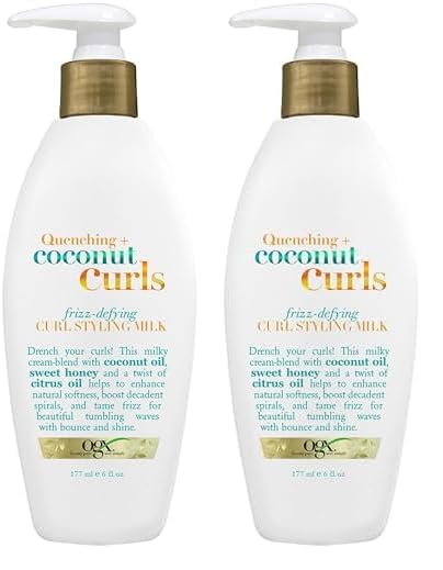 Foto 2 pulgar | Tratamiento Capilar Ogx Quenching Coconut Curls 180 Ml X 2 - Venta Internacional.