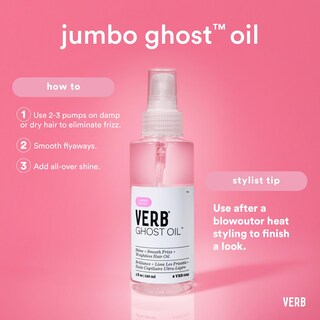 Foto 2 | Aceite Capilar Verb Ghost Oil 120 Ml Para Todo Tipo De Cabello - Venta Internacional.