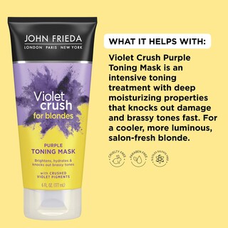 Foto 3 | Champú Y Mascarilla Tónica John Frieda Violet Crush Blonde Hair - Venta Internacional.