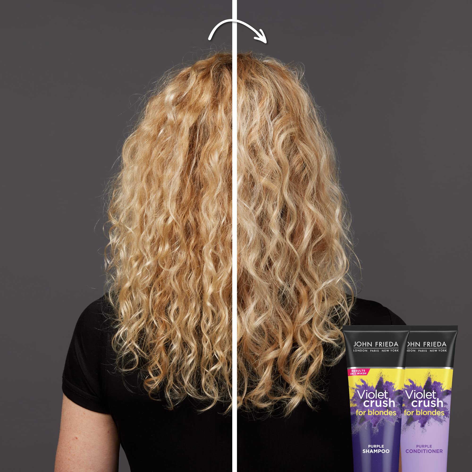 Foto 7 pulgar | Champú Y Mascarilla Tónica John Frieda Violet Crush Blonde Hair - Venta Internacional.