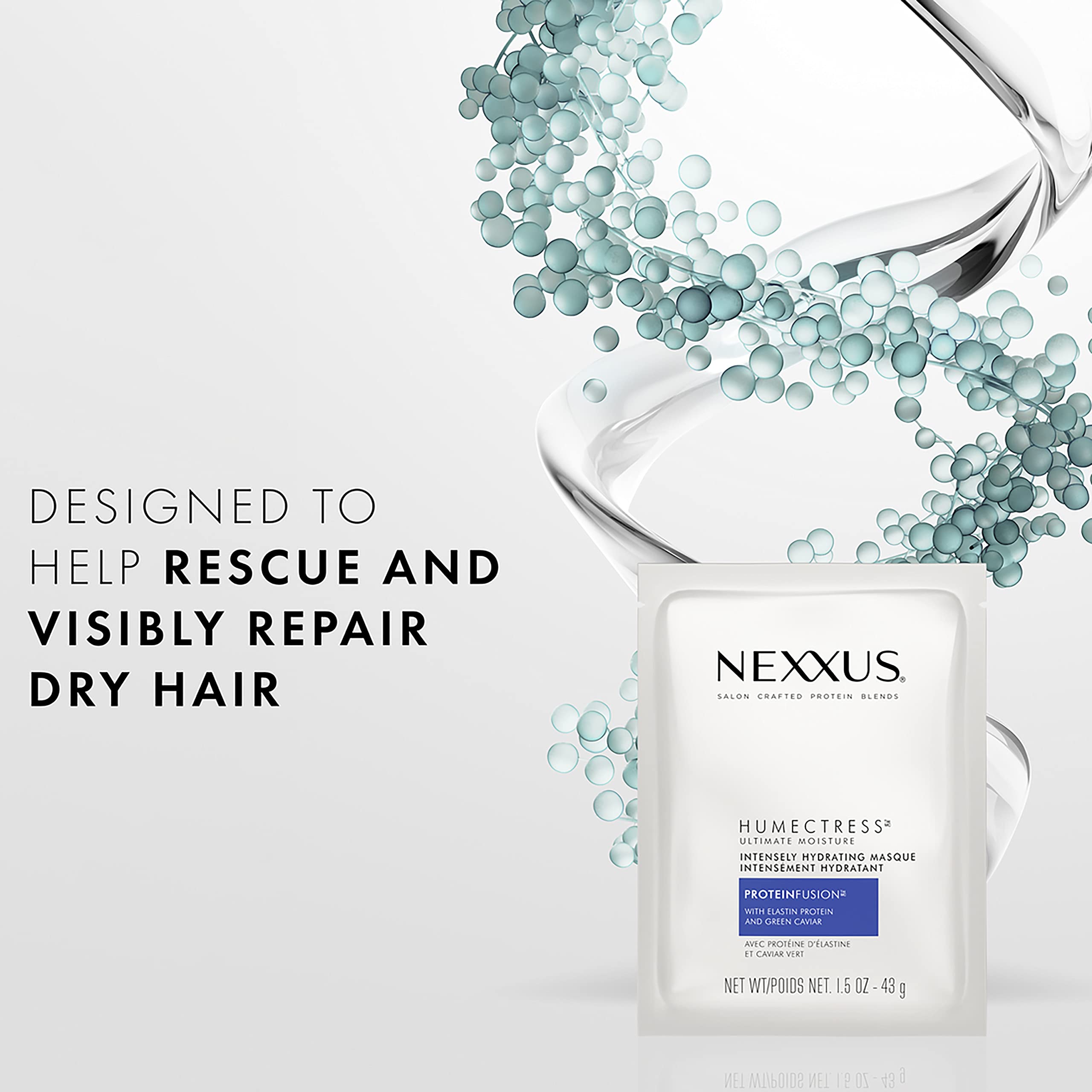 Foto 4 pulgar | Mascarilla Capilar Nexxus Humectress Moisture, 45 Ml, De Normal A Seco - Venta Internacional.
