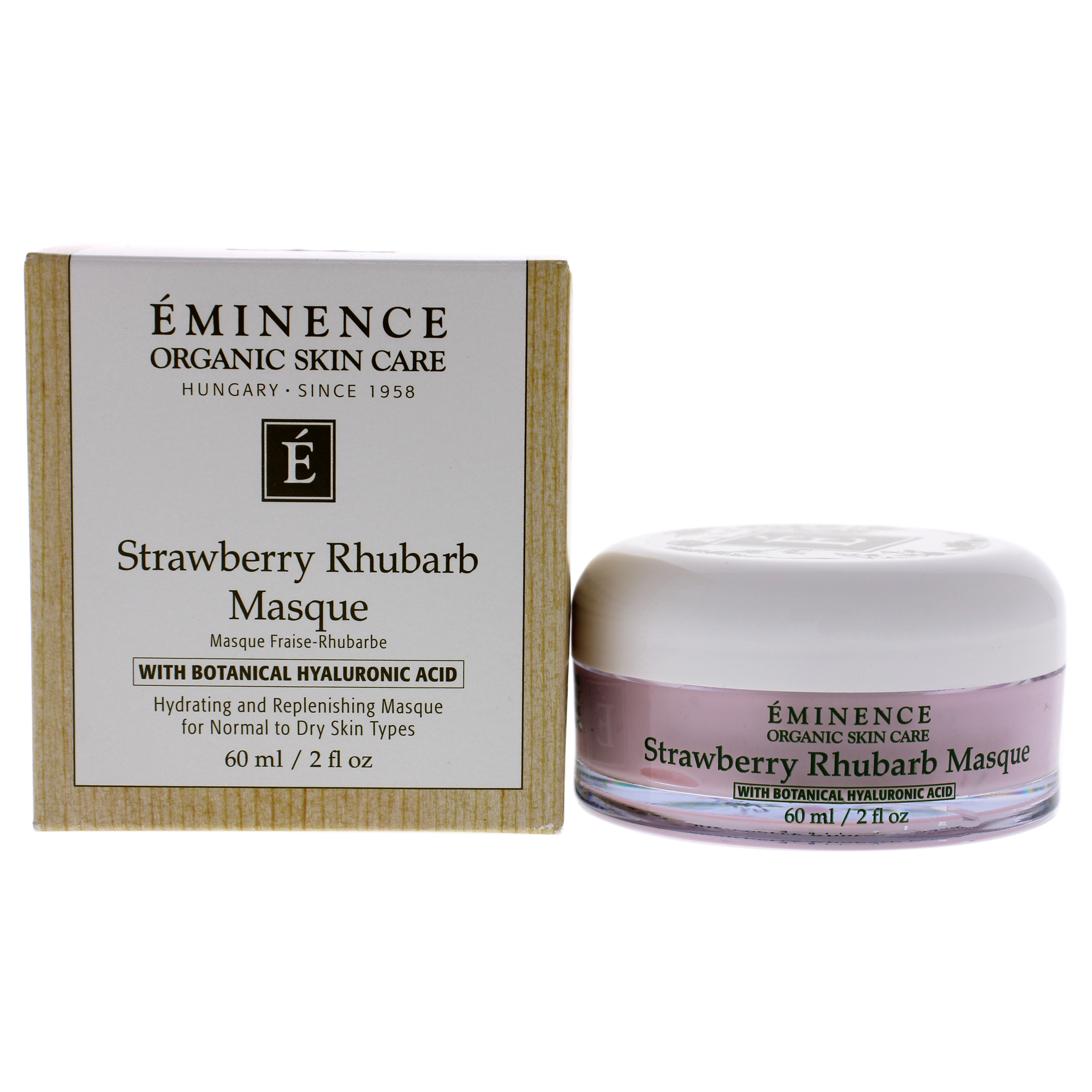 Foto 2 pulgar | Mascarilla Facial Eminence Strawberry Rhubard 60 Ml Unisex - Venta Internacional.