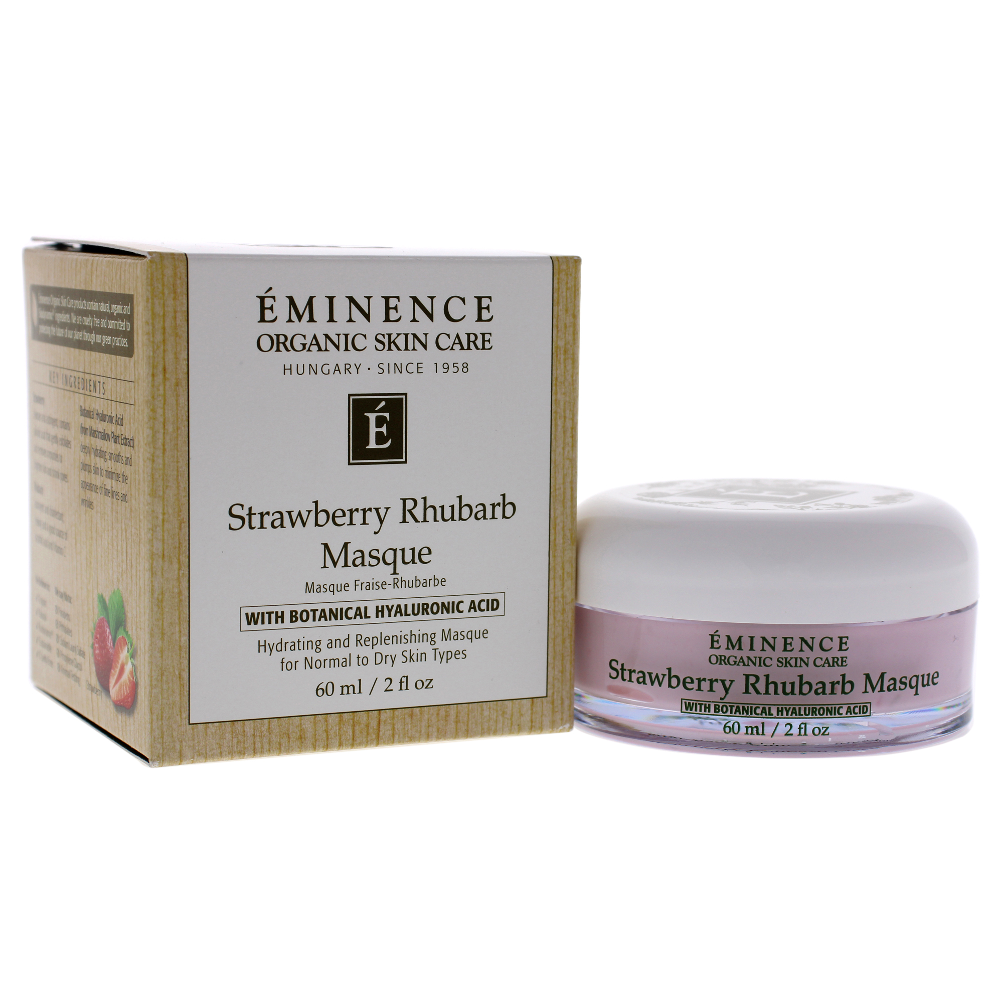 Foto 4 pulgar | Mascarilla Facial Eminence Strawberry Rhubard 60 Ml Unisex - Venta Internacional.