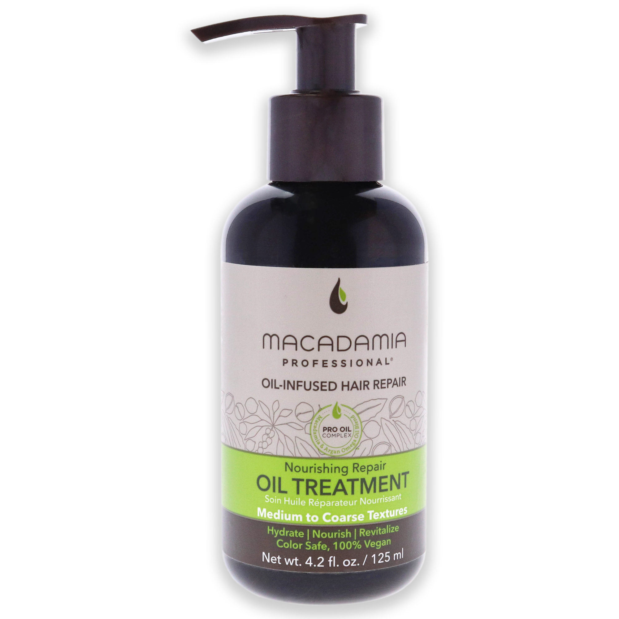 Foto 2 | Tratamiento De Aceite Capilar, Aceite De Macadamia, Nutritivo Y Reparador, 125 Ml - Venta Internacional.