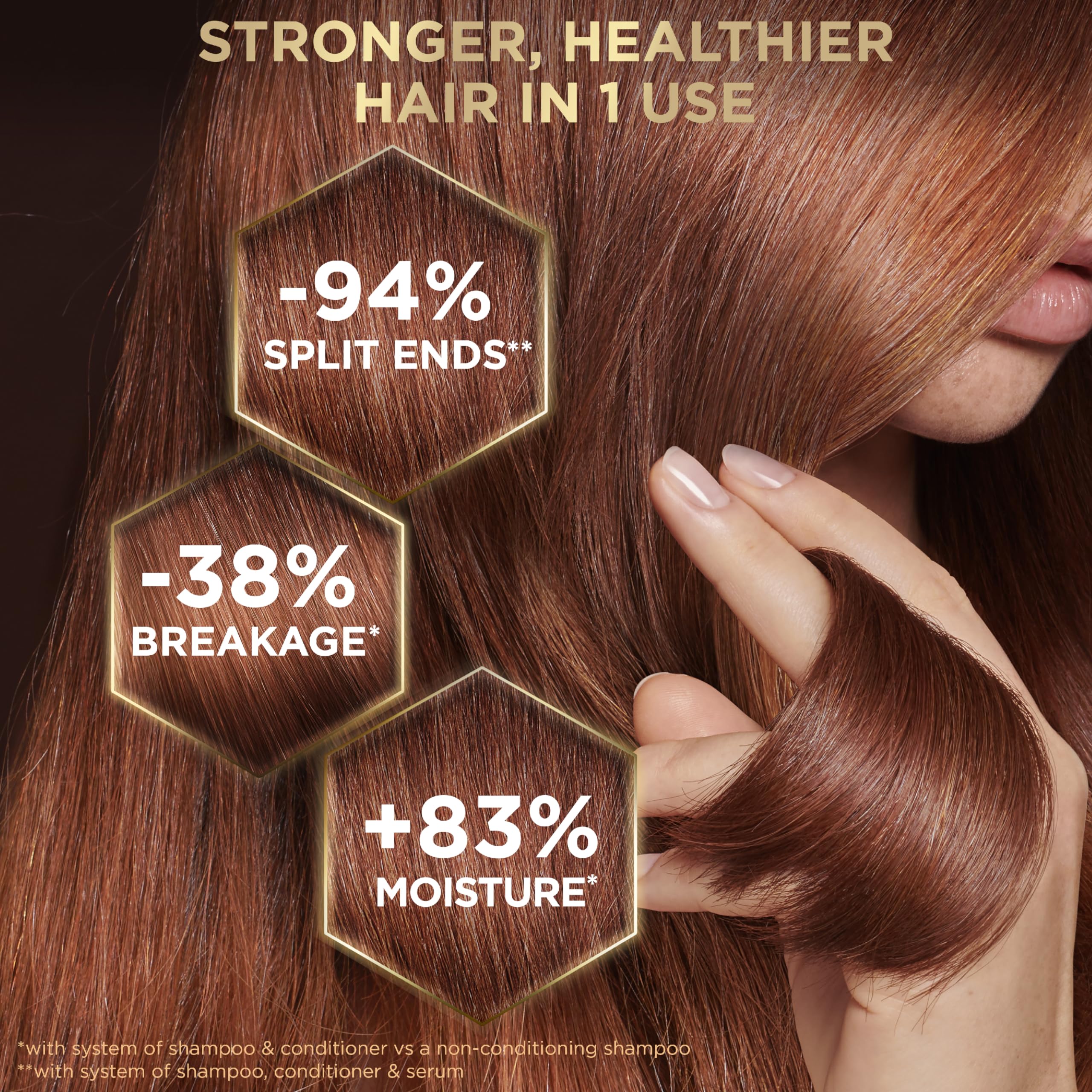 Foto 3 pulgar | Acondicionador Garnier Whole Blends Honey Treasures 650 Ml X 2 - Venta Internacional.