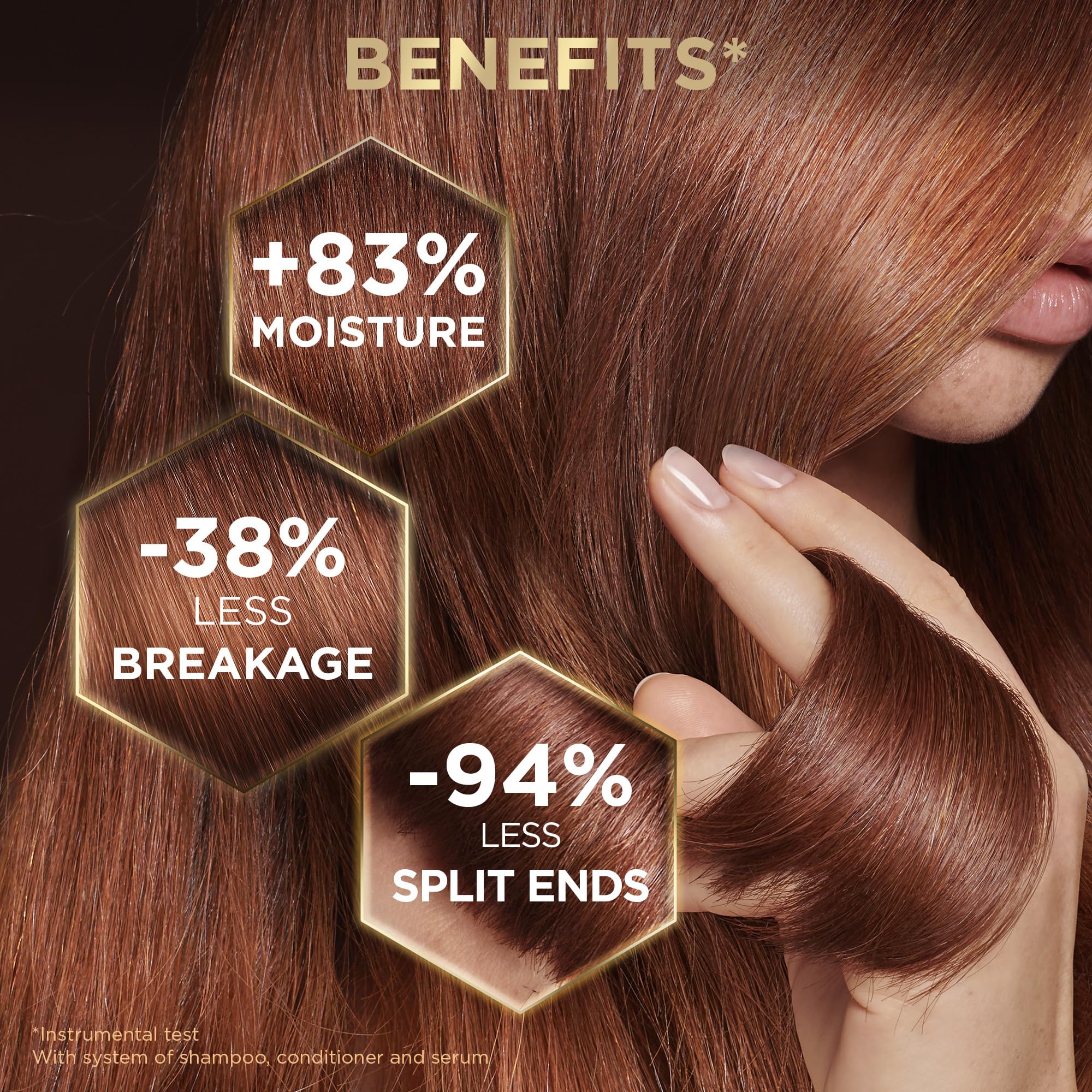 Foto 3 pulgar | Champú Garnier Whole Blends Repair Honey Treasures 650 Ml - Venta Internacional.