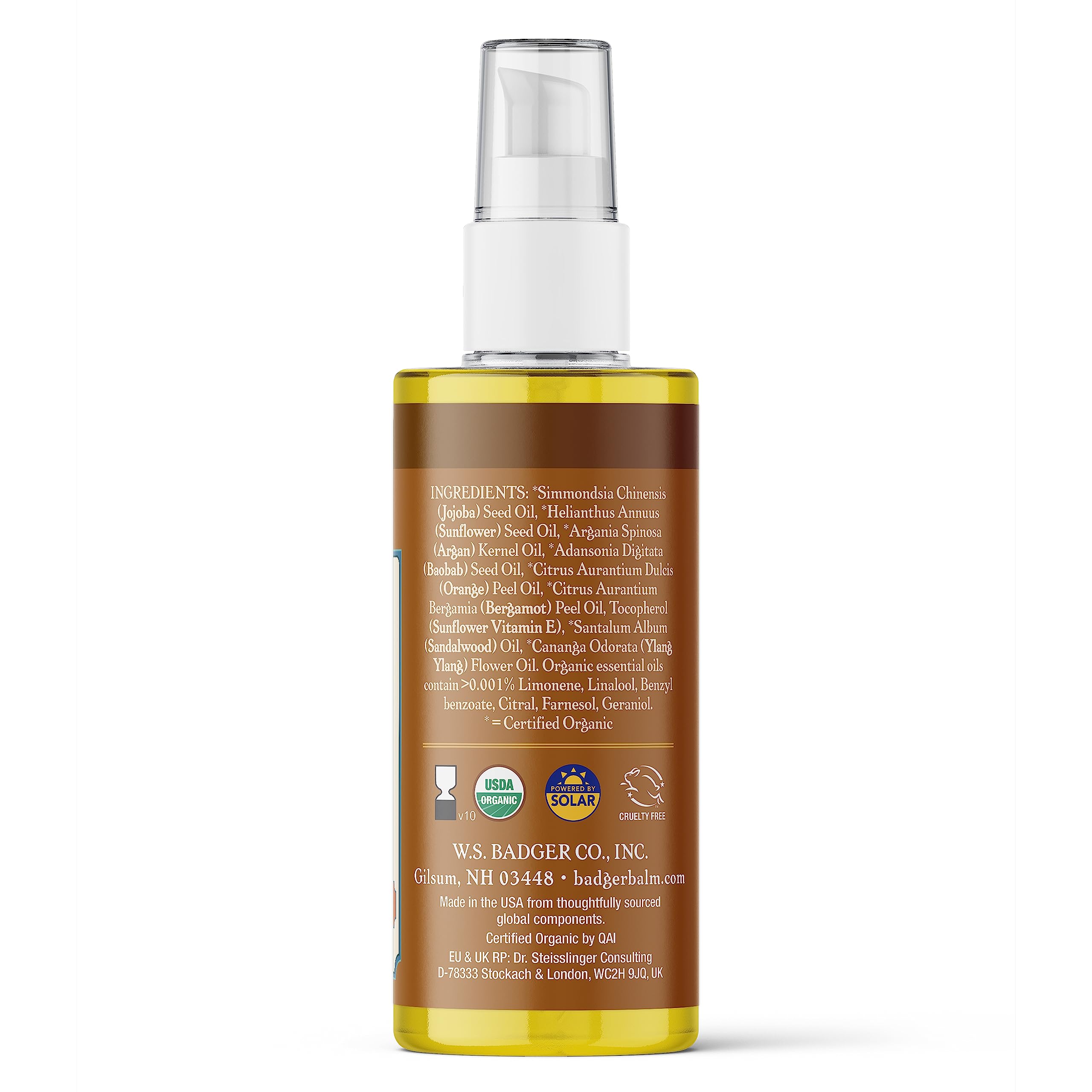 Foto 2 | Aceite Capilar Badger Argan Con Jojoba Y Baobab, 60 Ml, Para Cabello Seco - Venta Internacional.