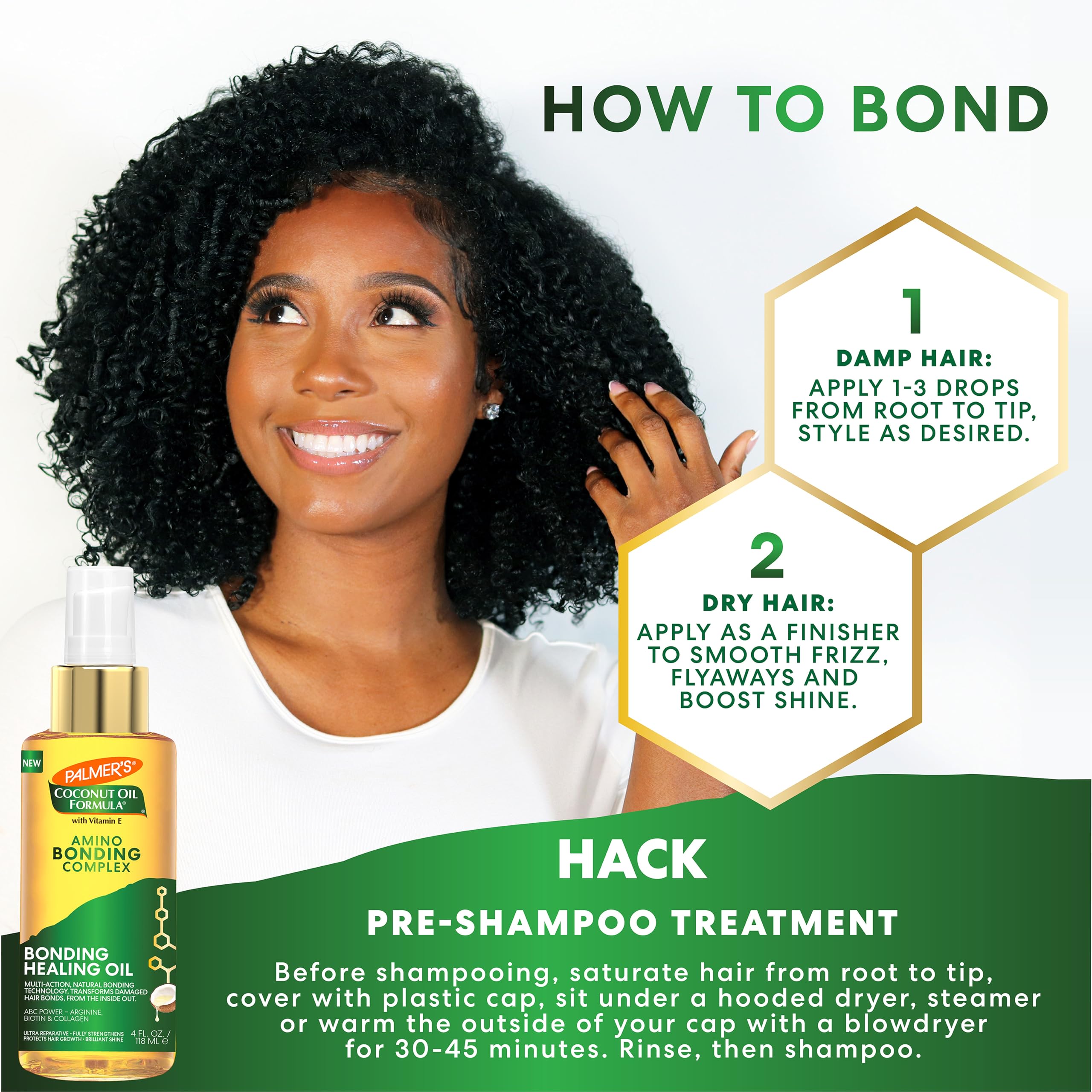 Foto 5 | Aceite Capilar Palmer's Amino Bonding Complex con Coco 100 ml - Venta Internacional