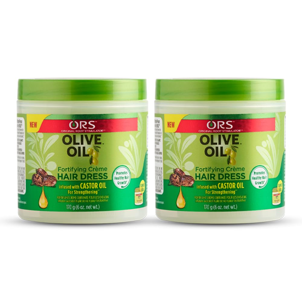 Foto 2 pulgar | Peinado Ors Con Aceite De Oliva Fortificante Con Aceite De Ricino, 180 Ml, 2 Veces - Venta Internacional.