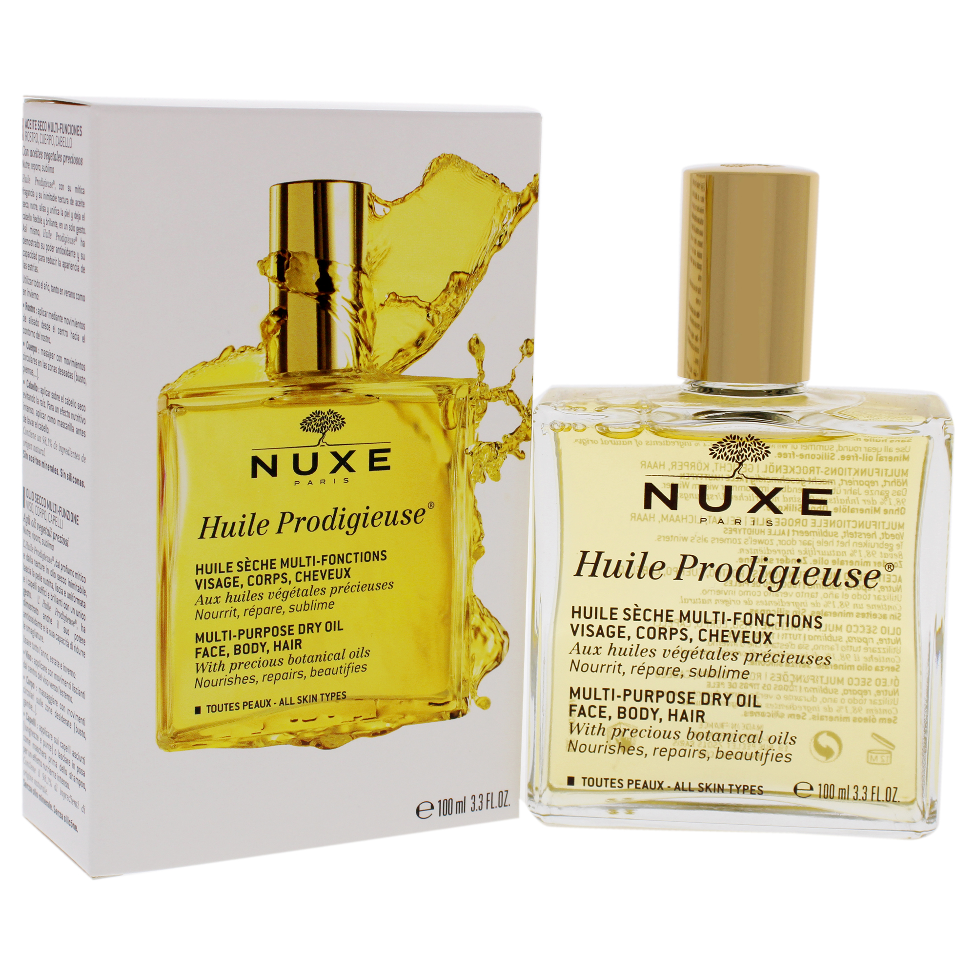 Foto 3 pulgar | Aceite Seco Nuxe Huile Prodigieuse Multiusos, 100 Ml, Unisex - Venta Internacional.