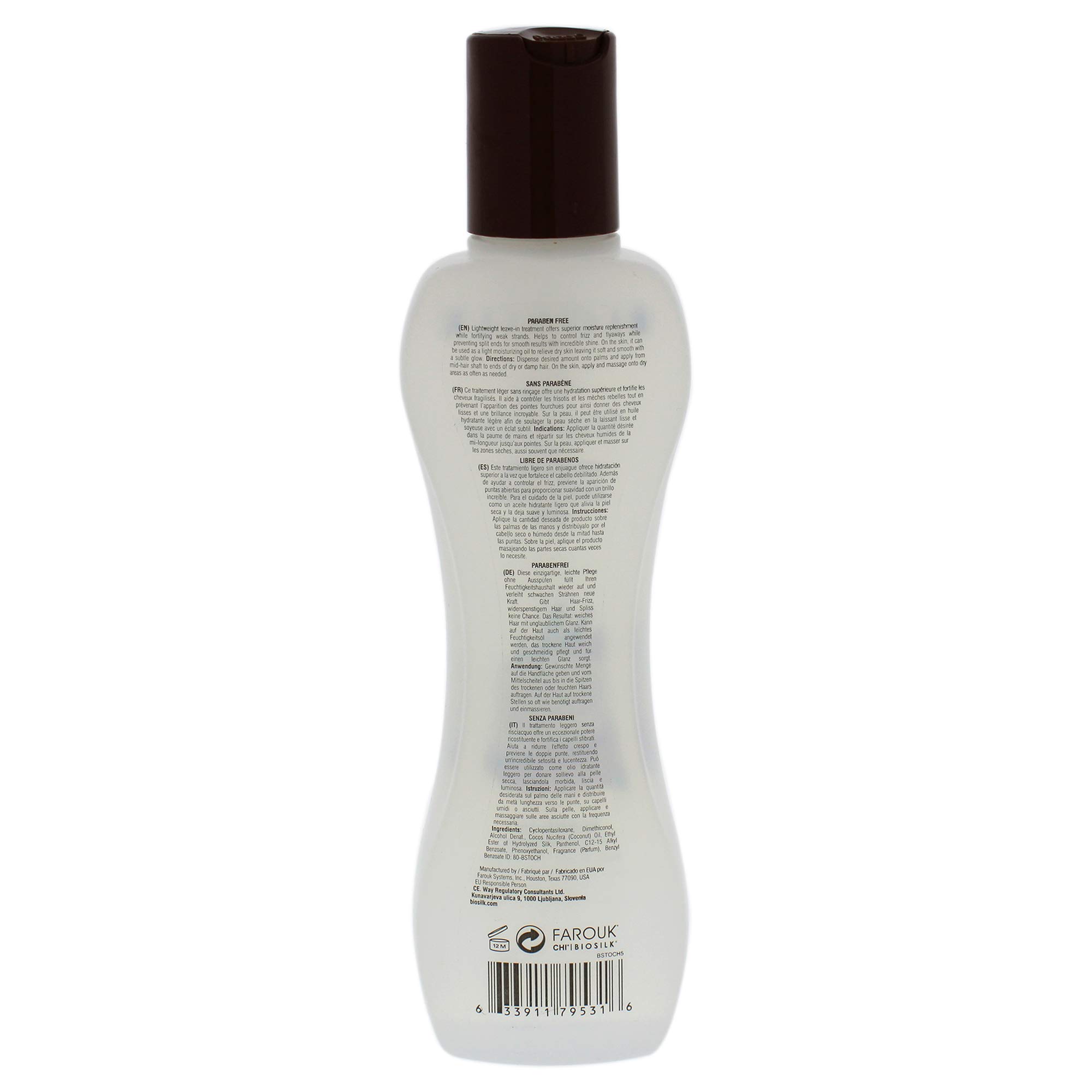 Foto 3 pulgar | Tratamiento Sin Enjuague Biosilk Silk Therapy Con Aceite De Coco 165 Ml - Venta Internacional.