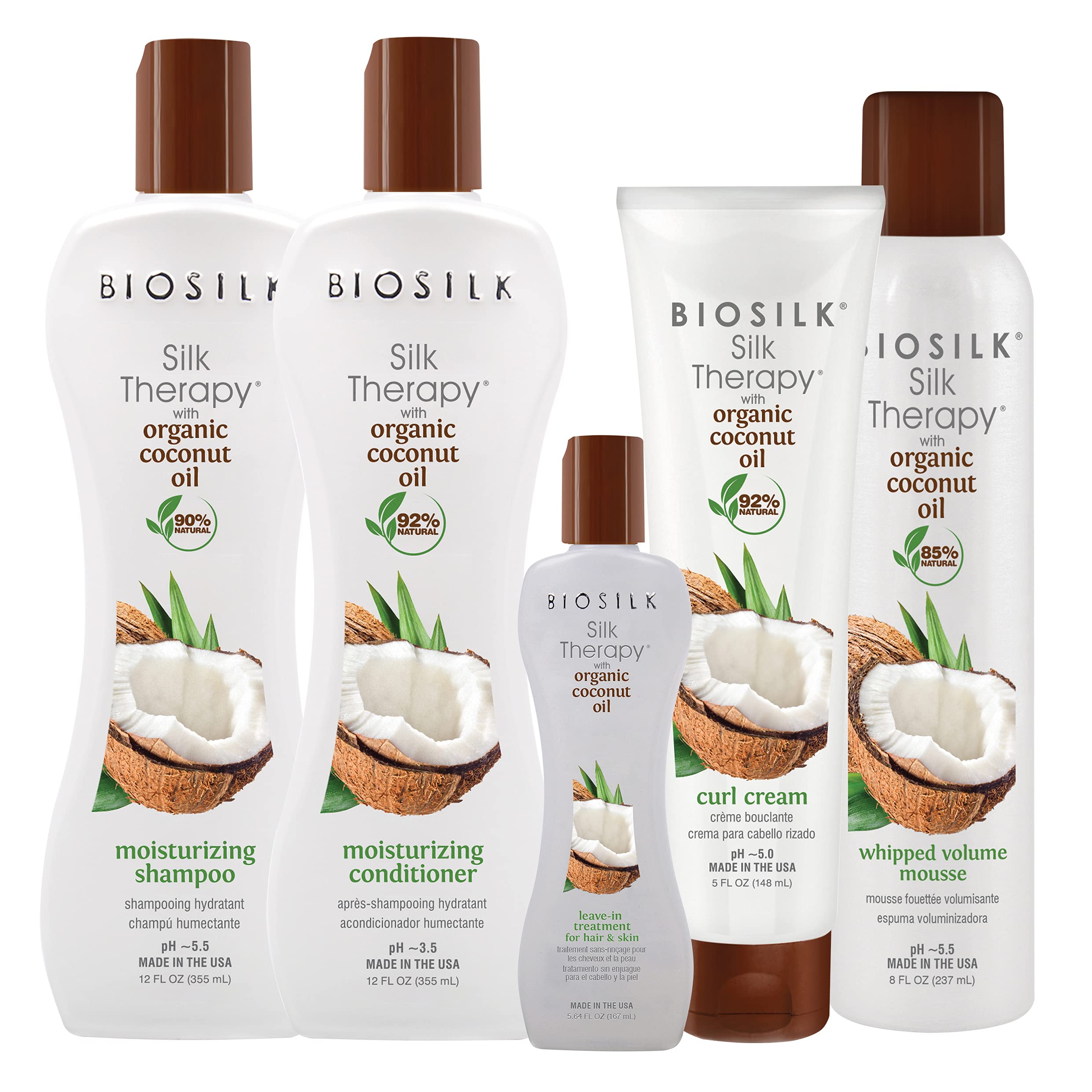 Foto 4 pulgar | Tratamiento Sin Enjuague Biosilk Silk Therapy Con Aceite De Coco 165 Ml - Venta Internacional.