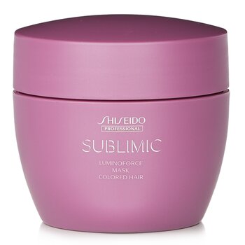 Foto 2 pulgar | Mascarilla Capilar Shiseido Sublimic Luminoforce Para Cabellos Teñidos - Venta Internacional.