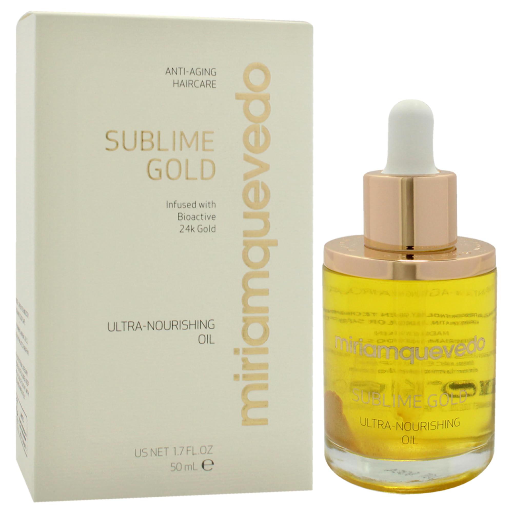 Foto 4 pulgar | Aceite Miriam Quevedo Sublime Gold Ultra Nourish, 50 Ml, Unisex - Venta Internacional.