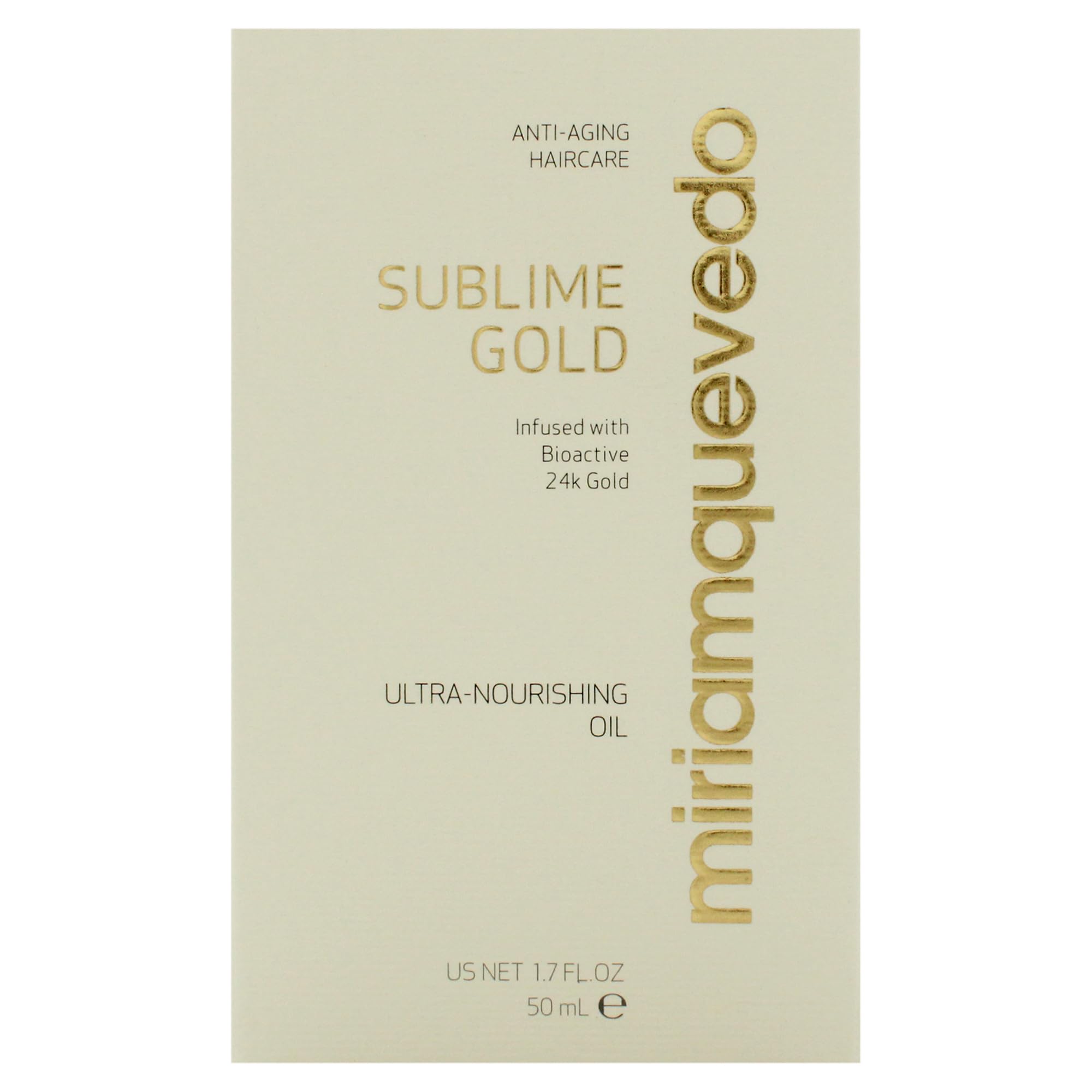 Foto 6 pulgar | Aceite Miriam Quevedo Sublime Gold Ultra Nourish, 50 Ml, Unisex - Venta Internacional.