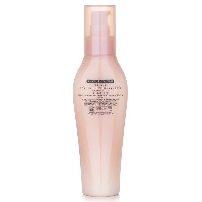 Foto 3 pulgar | Tratamiento: Fluido Refinador Shiseido Sublimic Airy Flow - Venta Internacional.