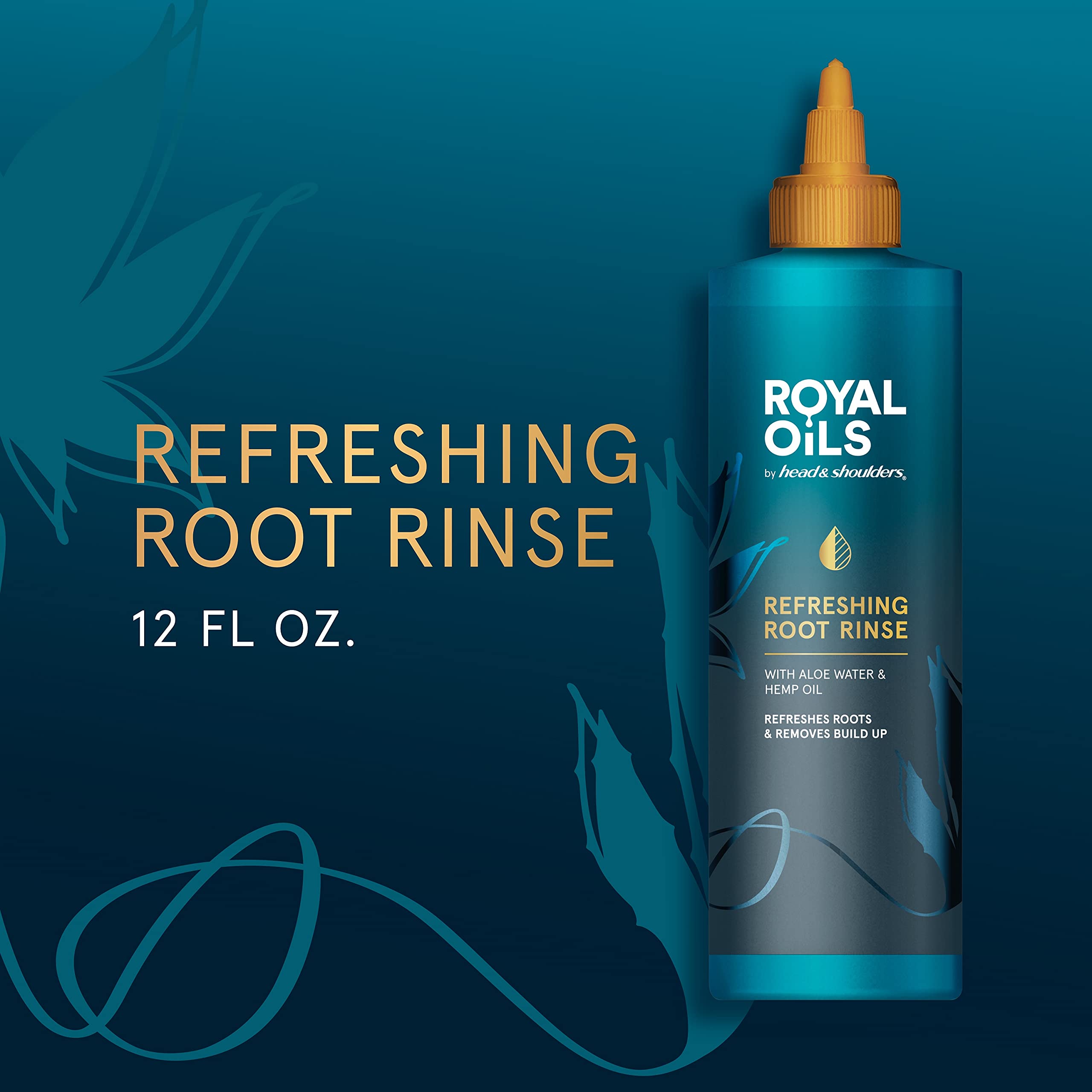 Foto 7 pulgar | Aceites Root Rinse Head & Shoulders Royal Con Agua De Aloe, 355 Ml - Venta Internacional.