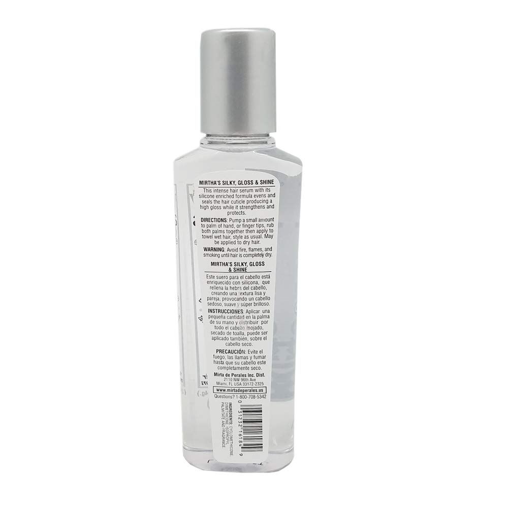 Foto 3 pulgar | Sérum Capilar Mirta De Perales Silky Gloss And Shine 120 Ml - Venta Internacional.